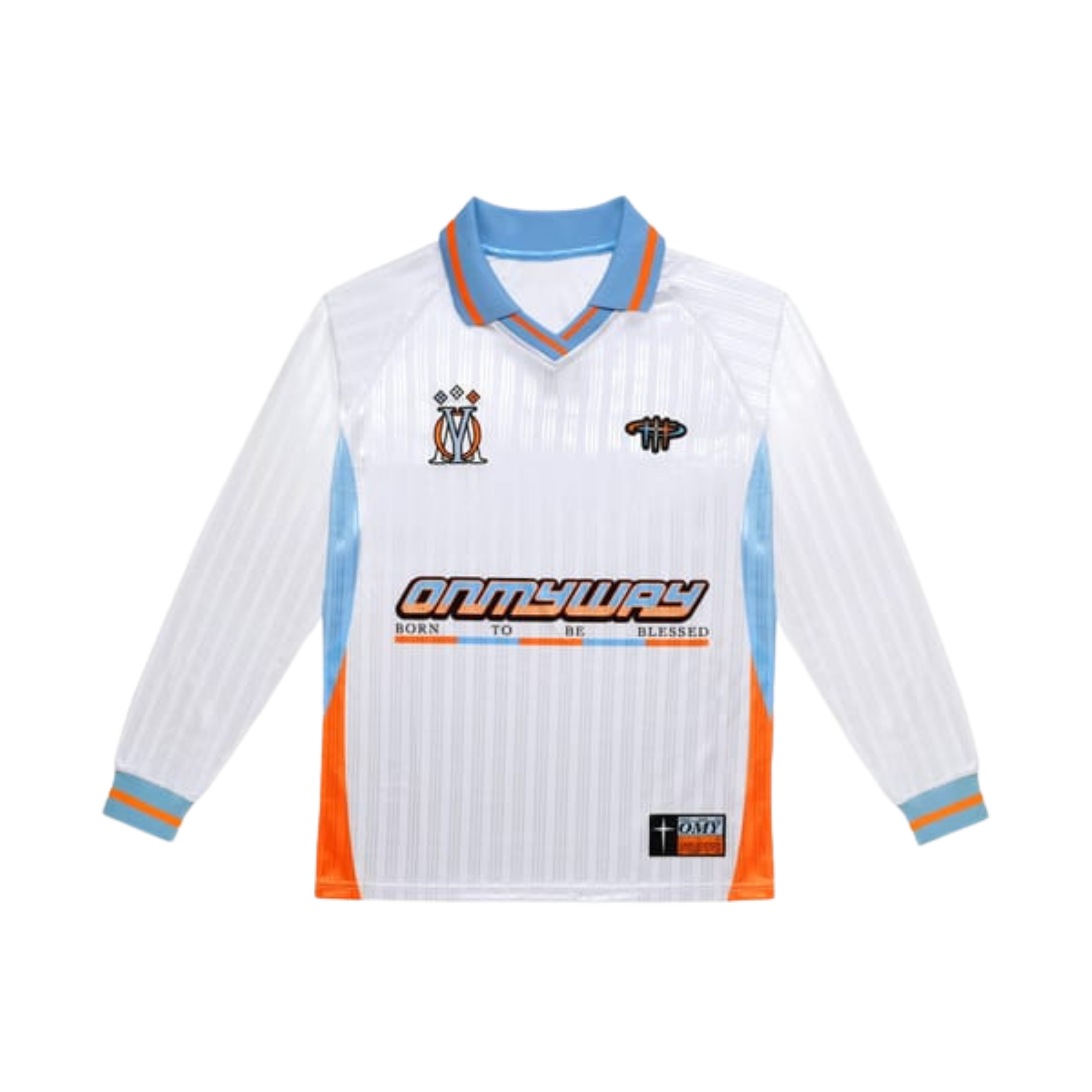 On My Way Ma Vie Polo Longsleeve White