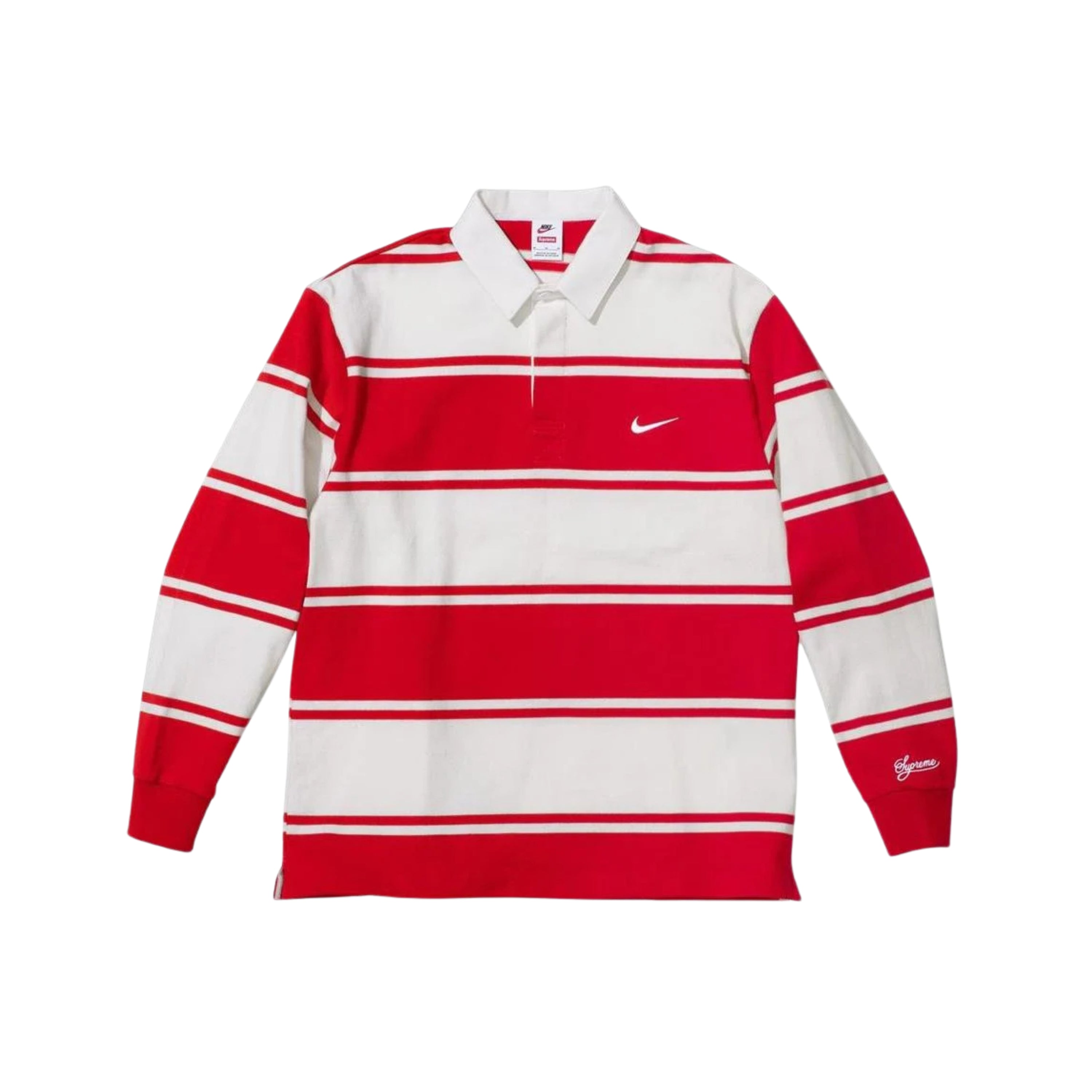 Supreme Nike Rugby Polo Red