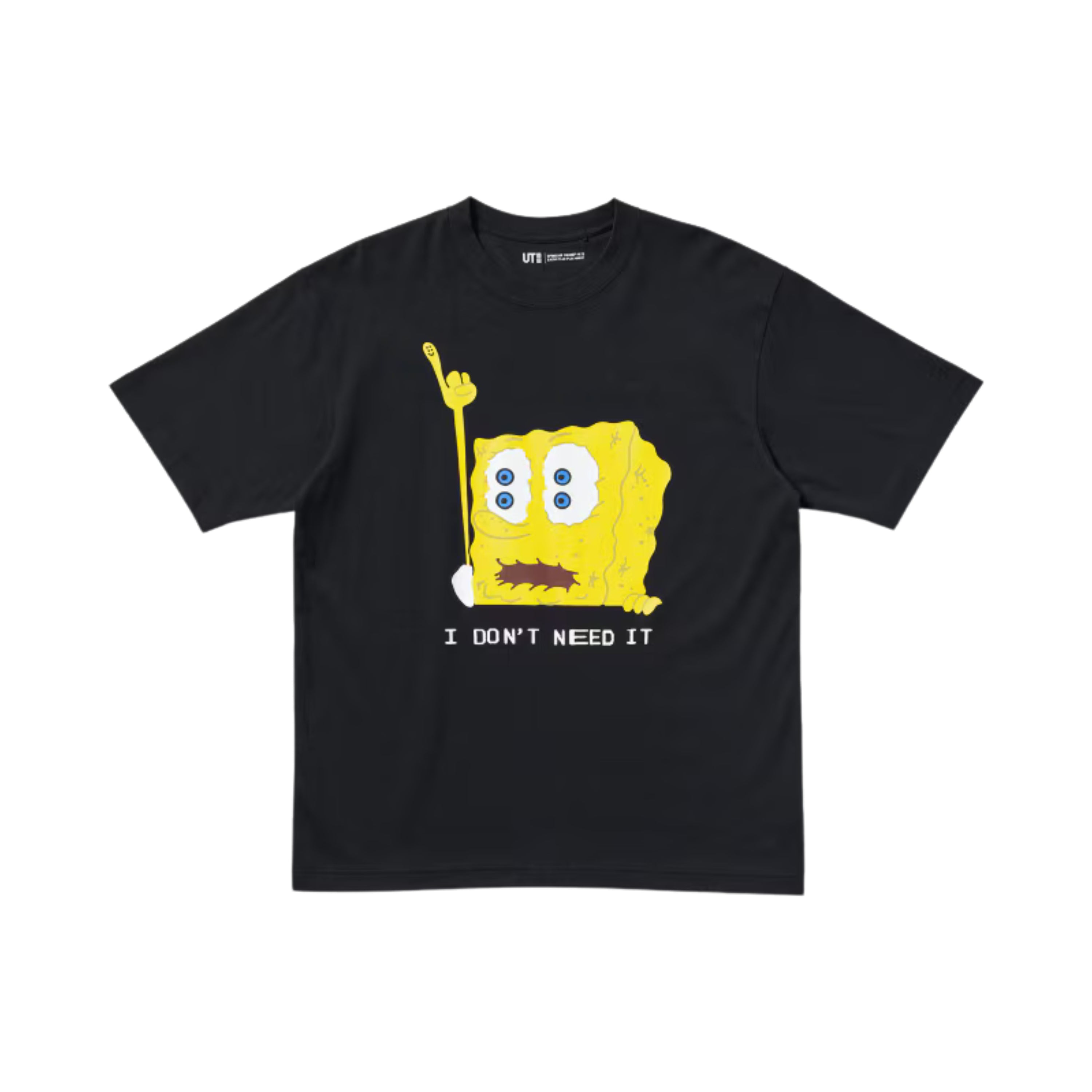 Cactus Plant Flea Market x UT SpongeBob Tee Black