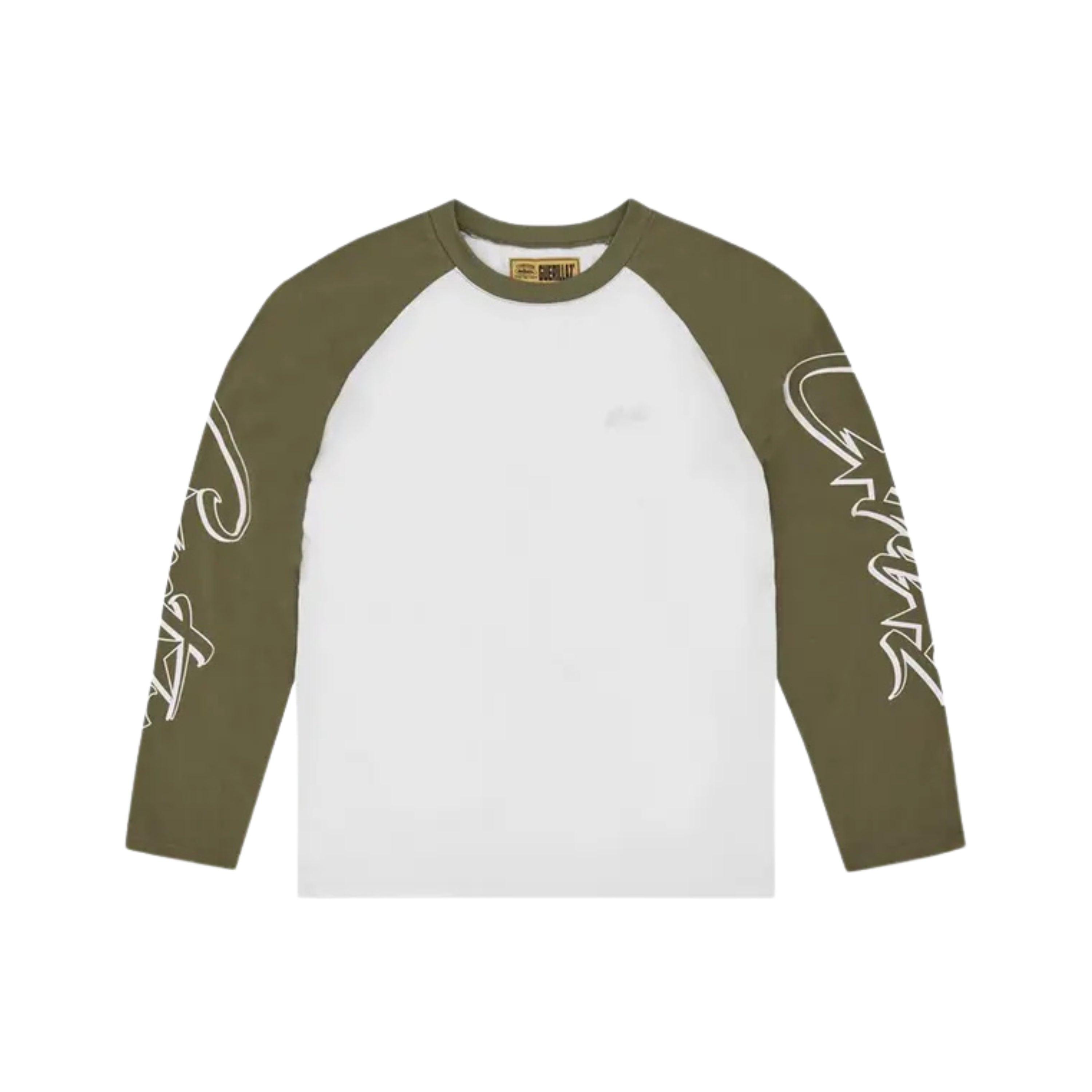Corteiz Allstarz Raglan Longsleeve Khaki