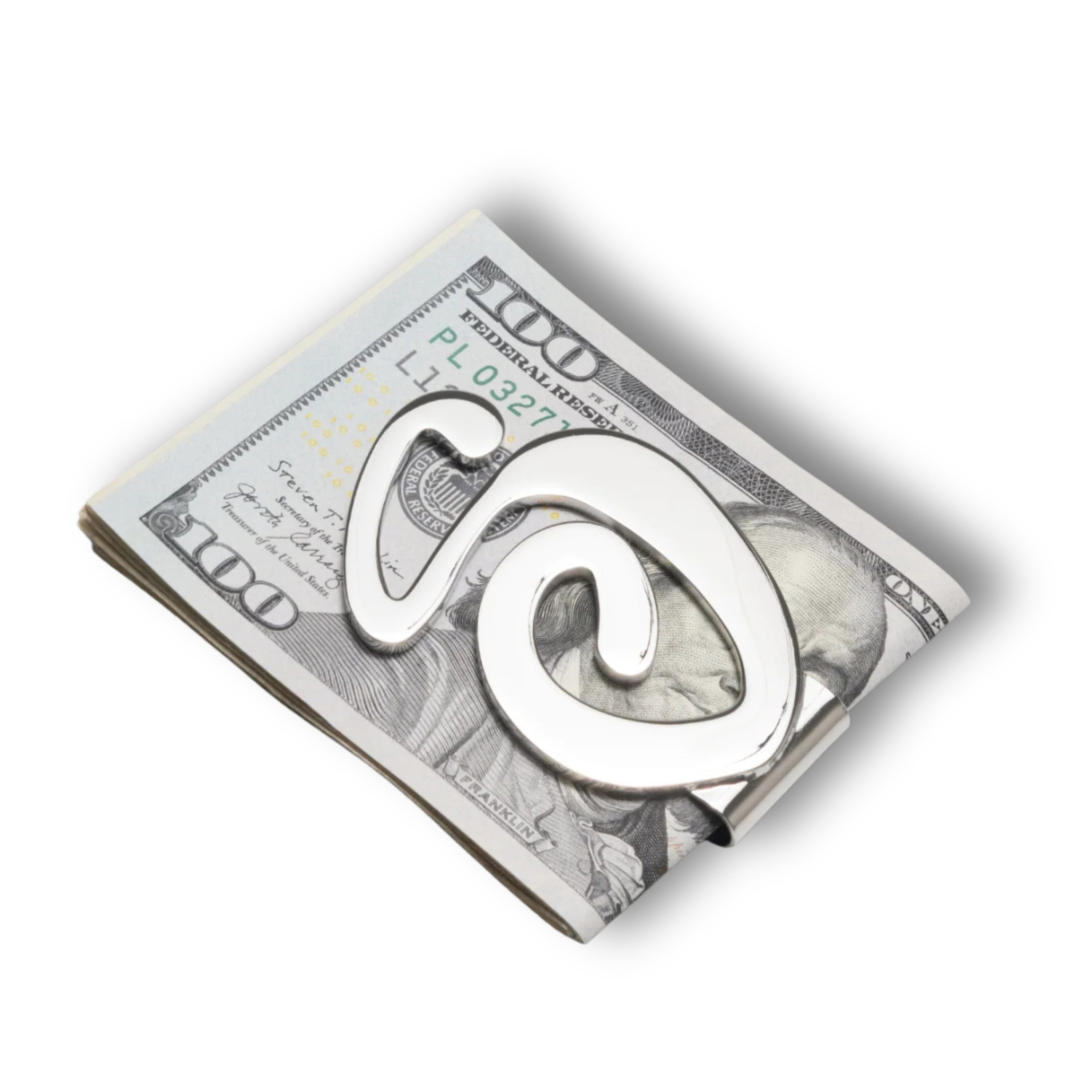 Stussy Silver Money Clip