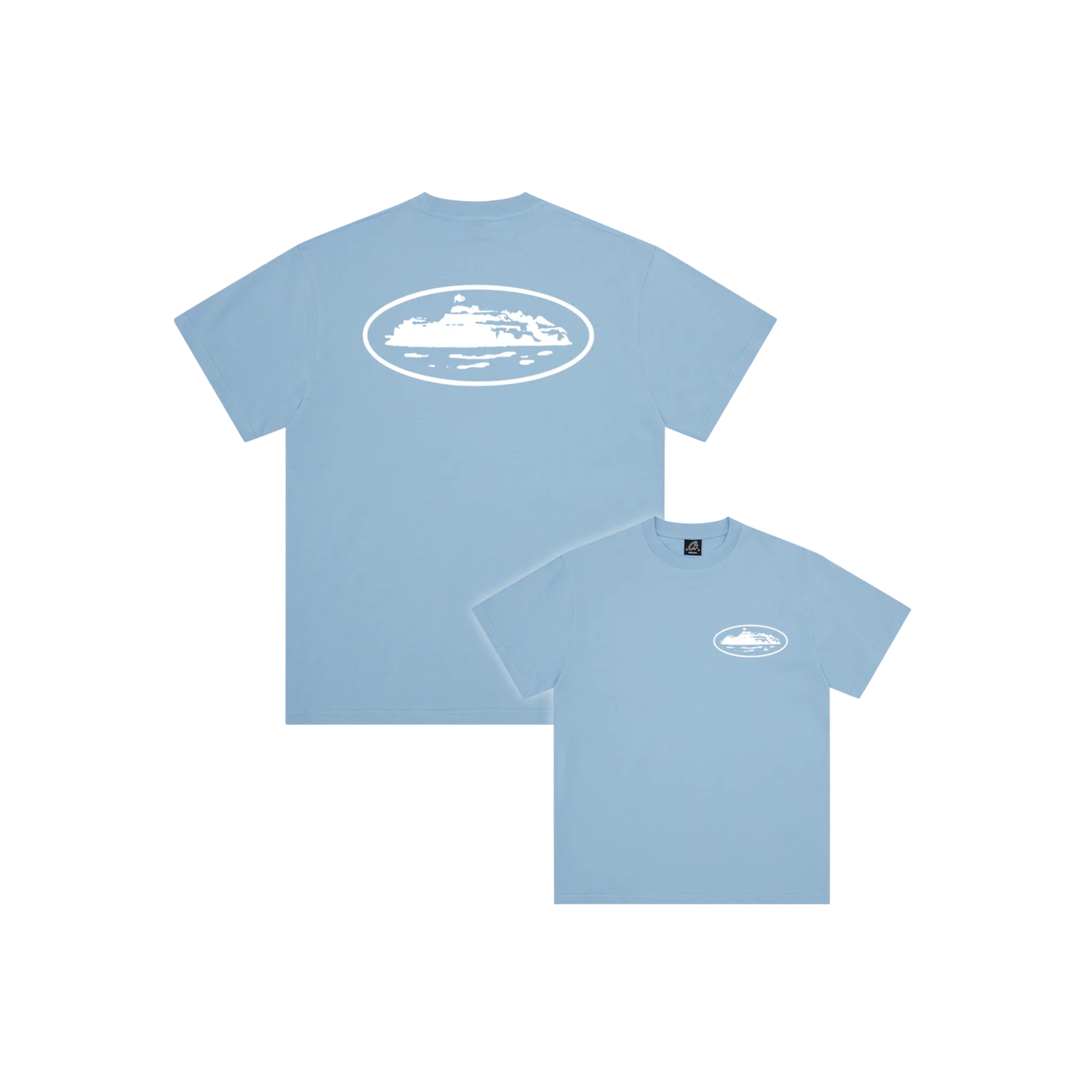Corteiz OG Island Tee Baby Blue