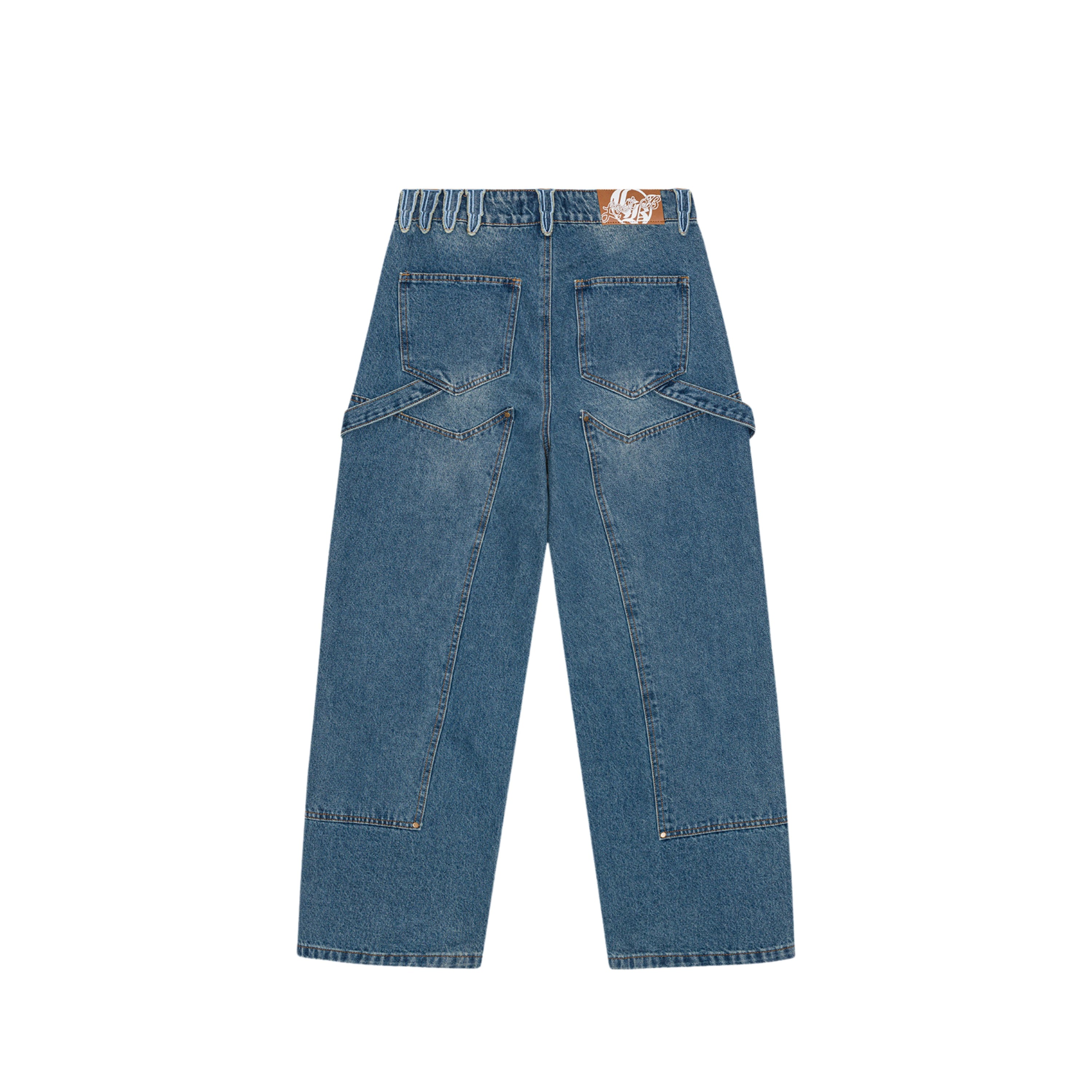 Lost Boys Baggy Carpenter Stonewashed Blue