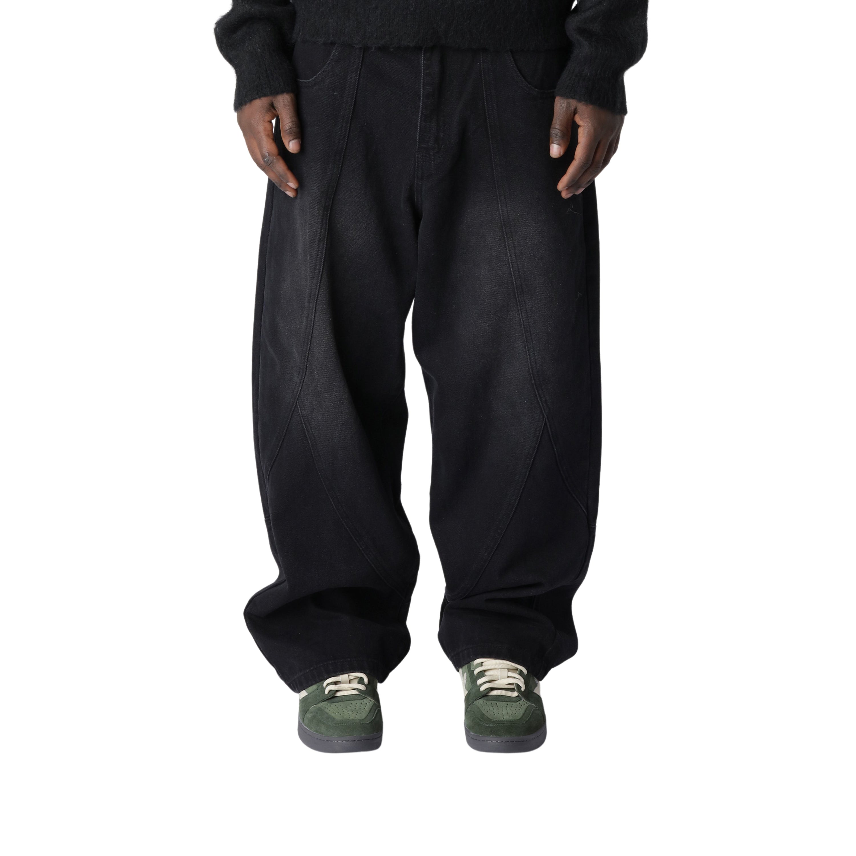 Lost Boys Outerstream Logo Jeans Stonewashed Black