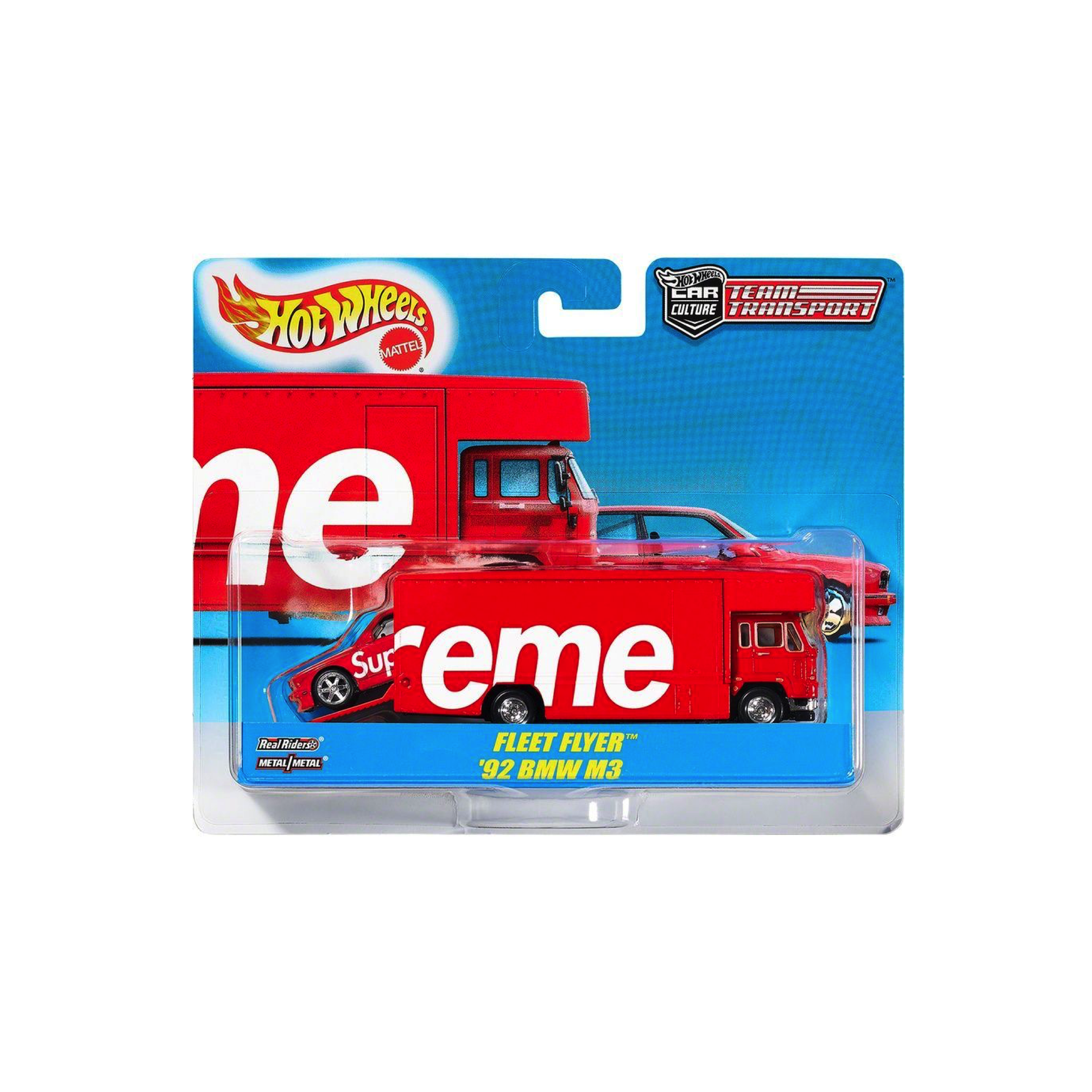 Supreme Hot Wheels Fleet Flyer + 1992 BMW M3 – QUEIO®