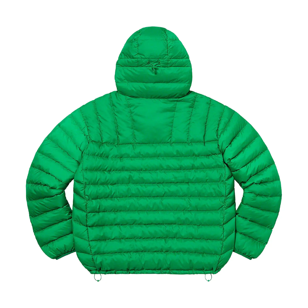 Supreme Micro Down Half Zip Pullover Green FW22