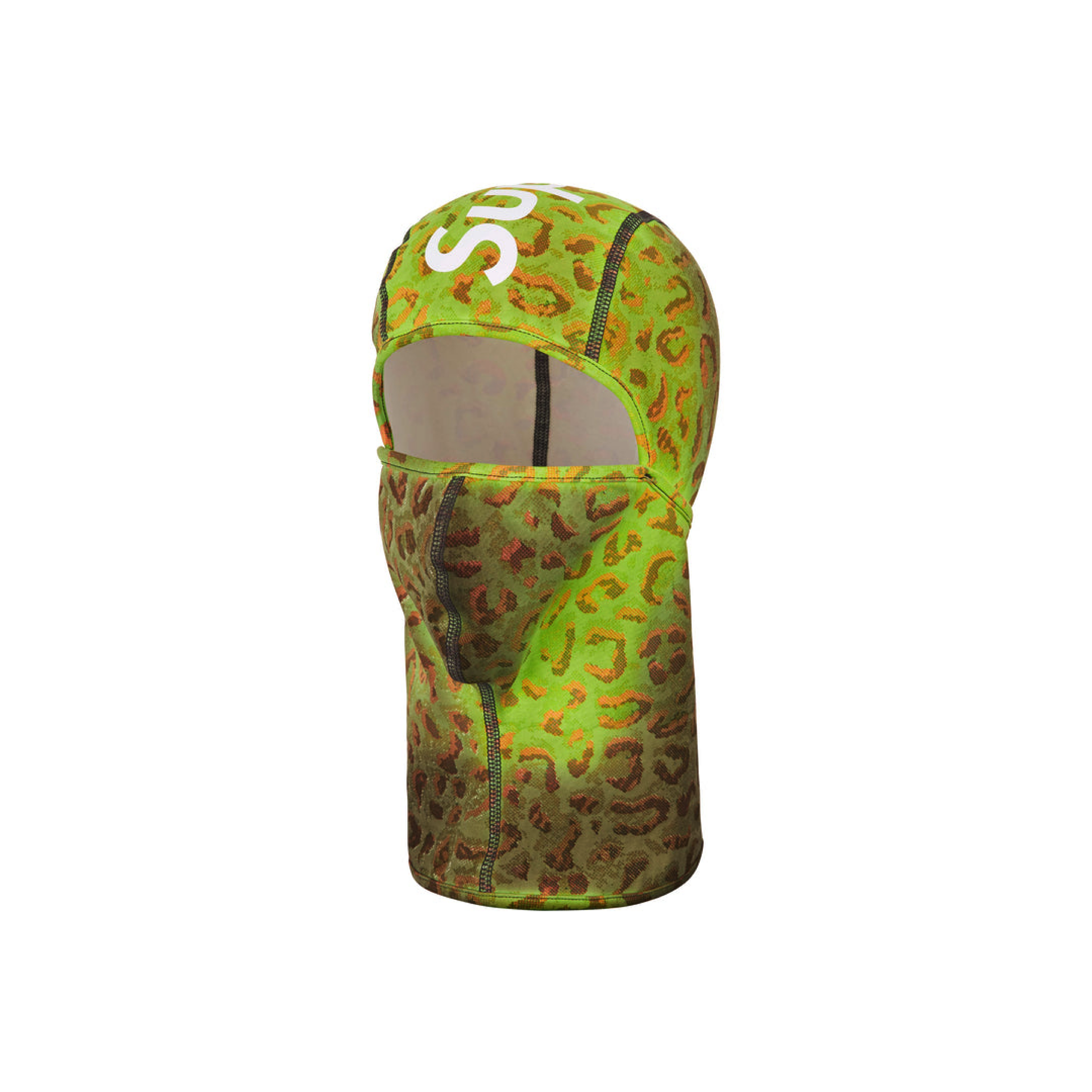 Supreme Heat Reactive Balaclava Black Leopard