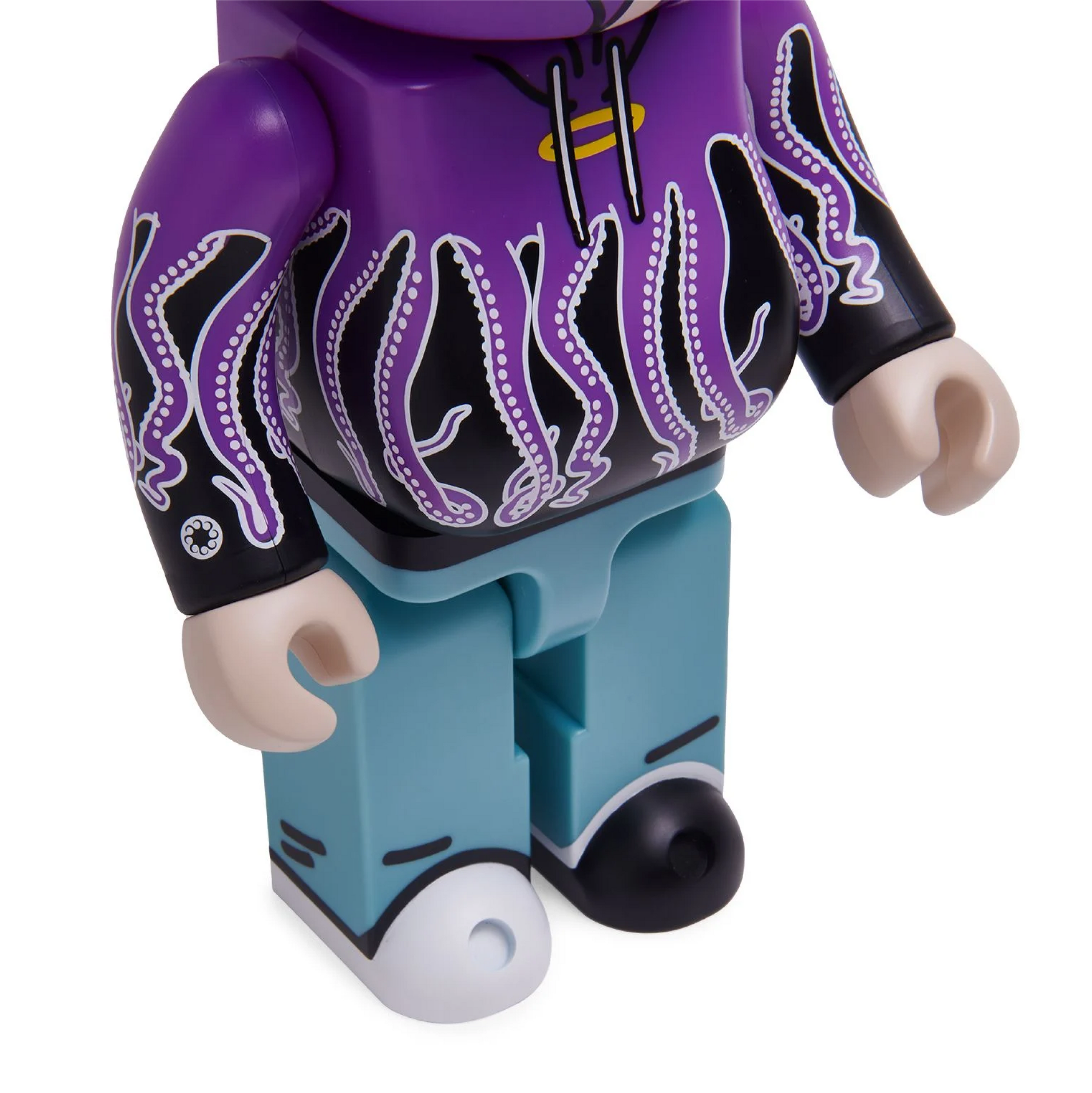 Bearbrick x Thasup x Octopus 400% Toy Purple