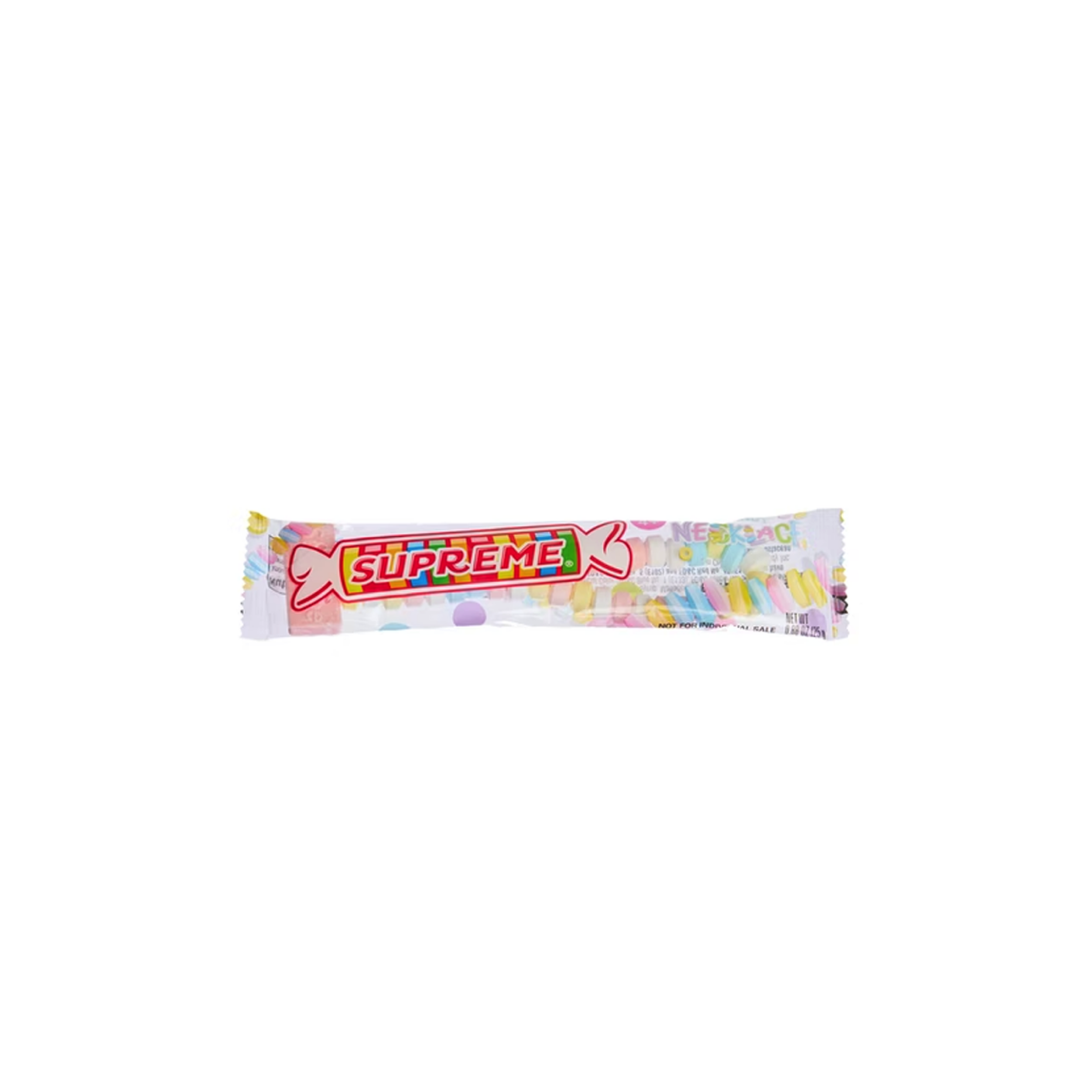 Supreme Smarties Candy Necklace (ONE PACK)