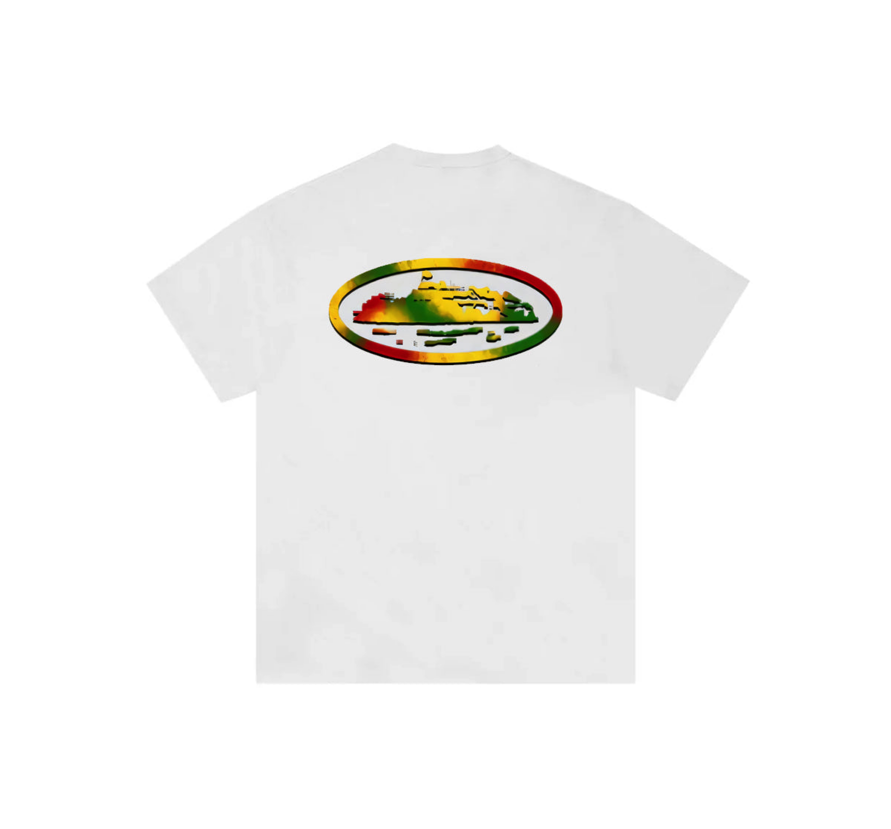 Corteiz Alcatraz Sunset Tee White