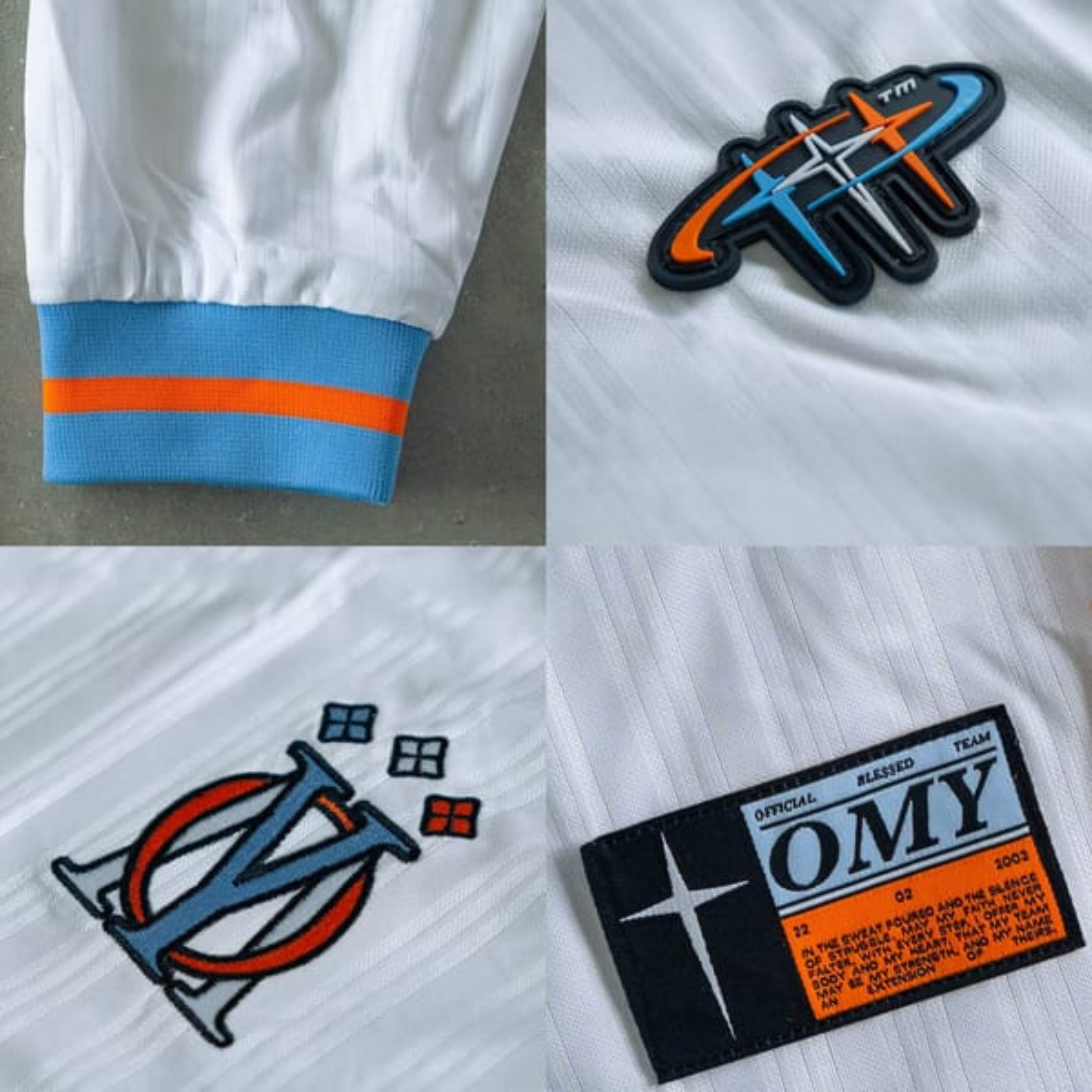 On My Way Ma Vie Polo Longsleeve White