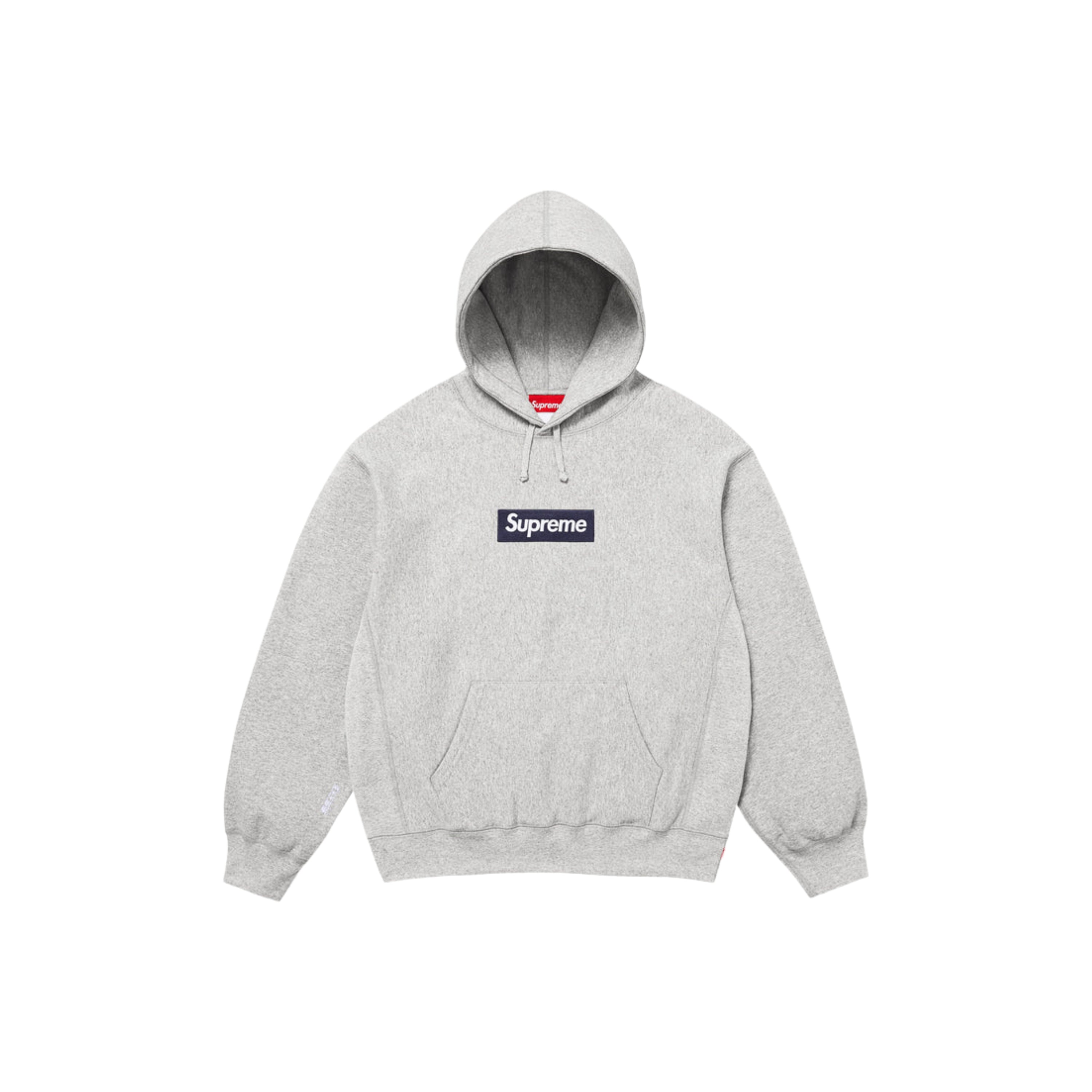 Supreme Box Logo Hoodie Grey FW25