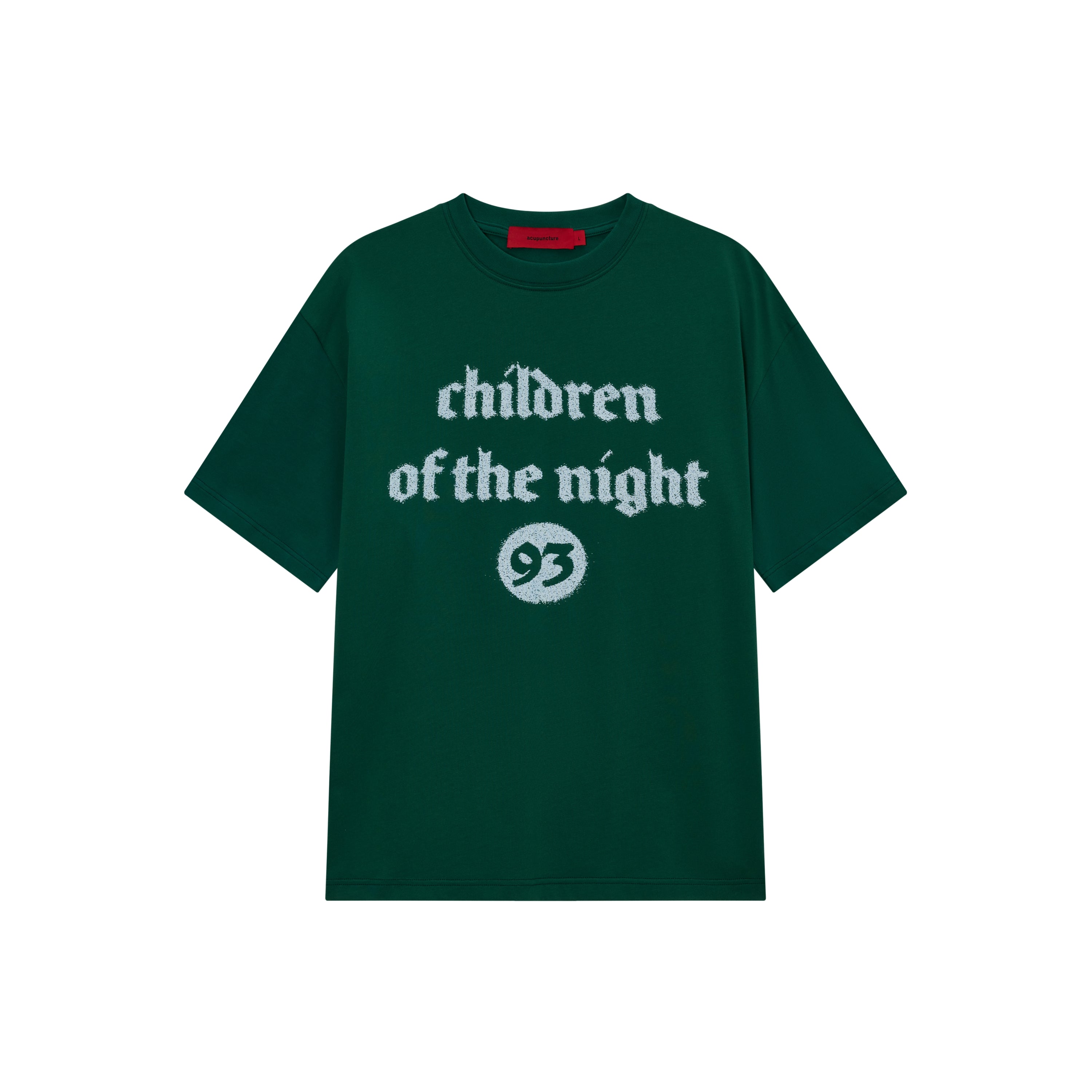 Acupuncture Children Of The Night Tee Stone Green
