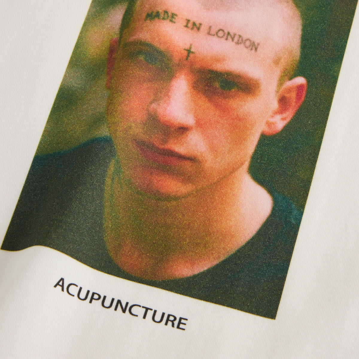 Acupuncture Made in London Tee White