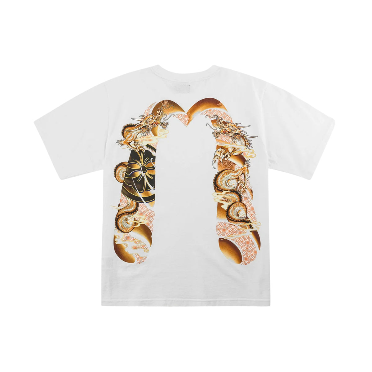 Evisu Flying Dragon Daicock Tee White