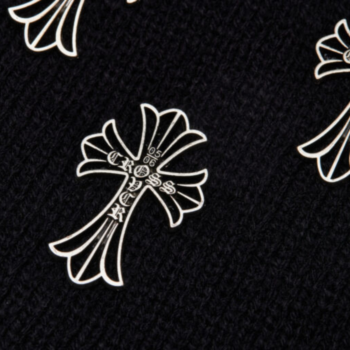 Acupuncture Cross Over Beanie Black