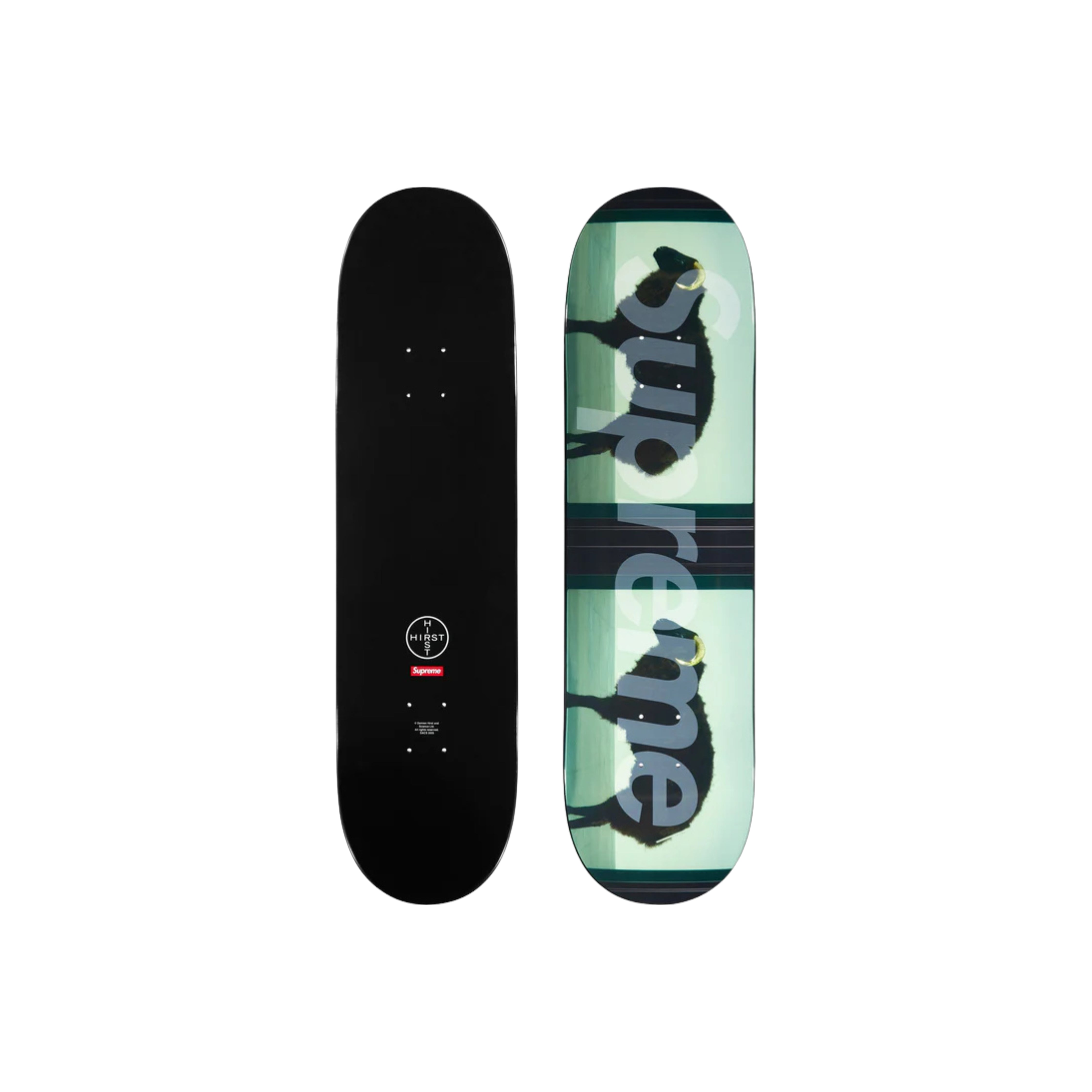 小物 Supreme Damien Hirst Sheep Skateboard Supreme Damien Hirst Sheep Skateboard – QUEIO SHOP