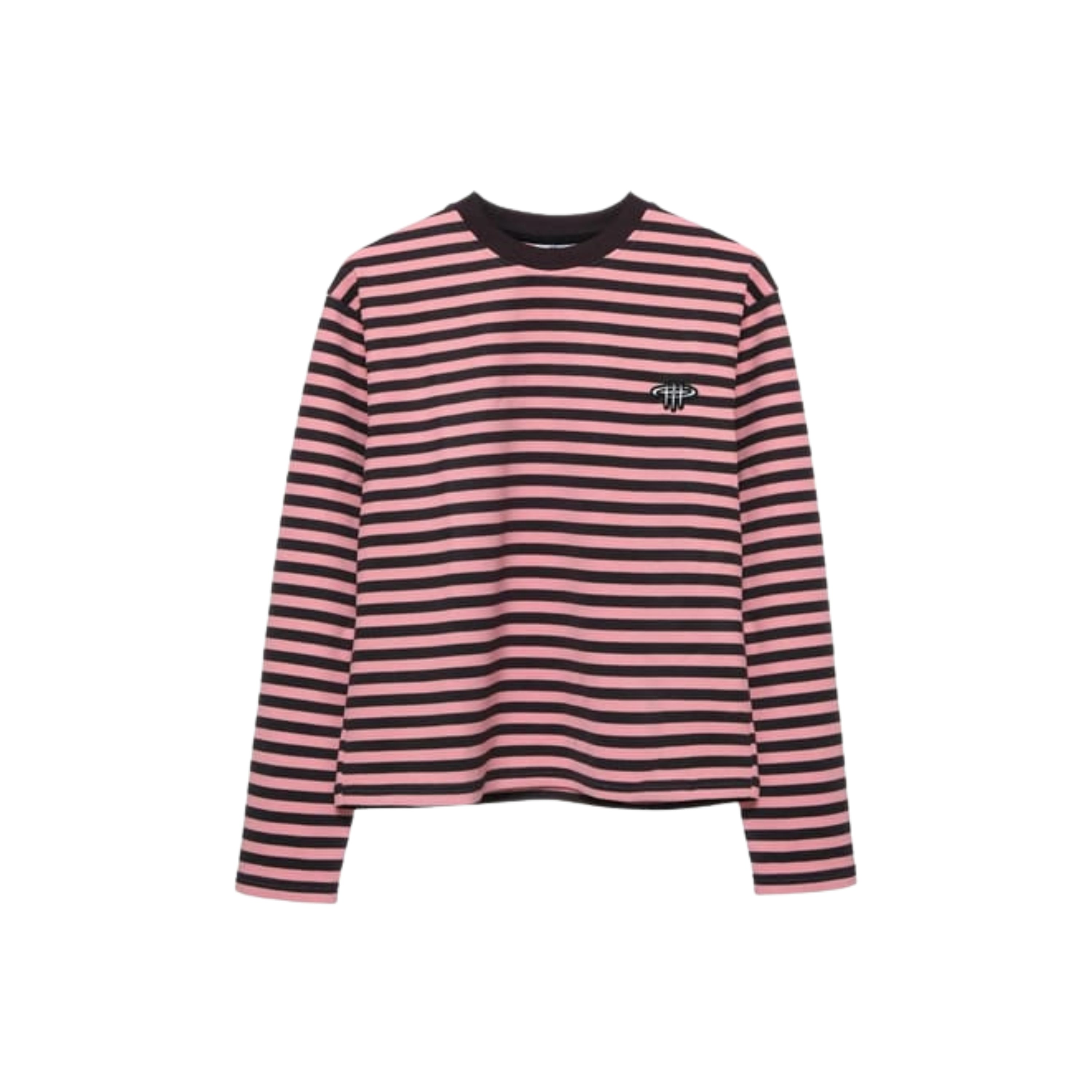 On My Way Striped Longsleeve Pink