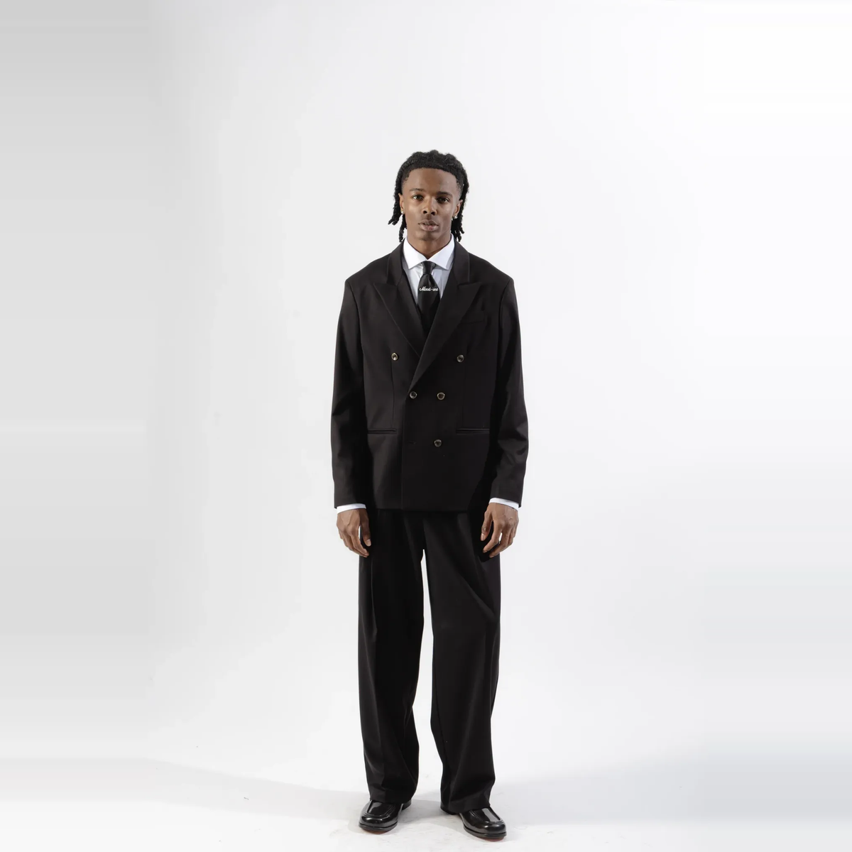 Mood-One Tailored Trousers Black