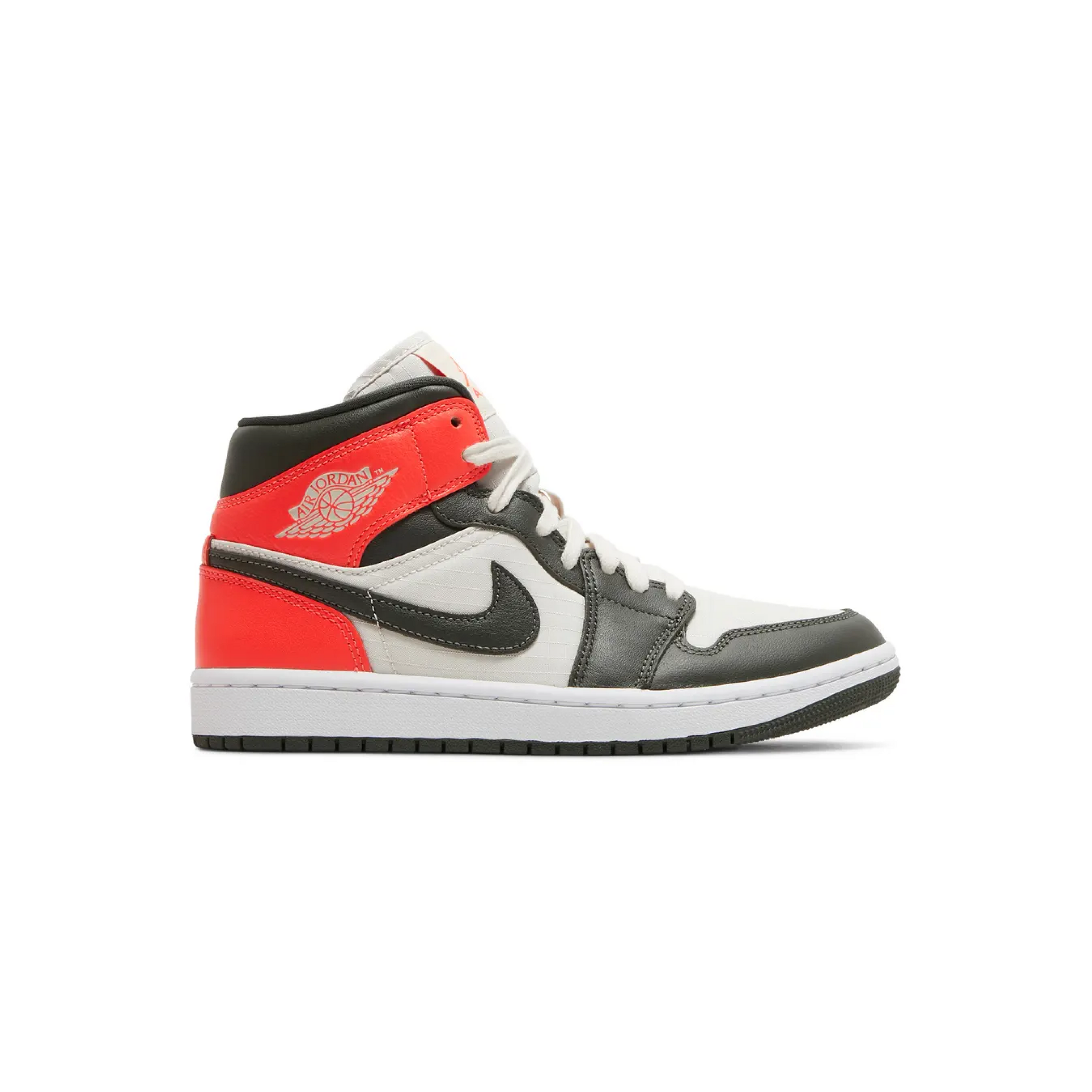 Air Jordan 1 Mid Newsprint Light Orewood Brown