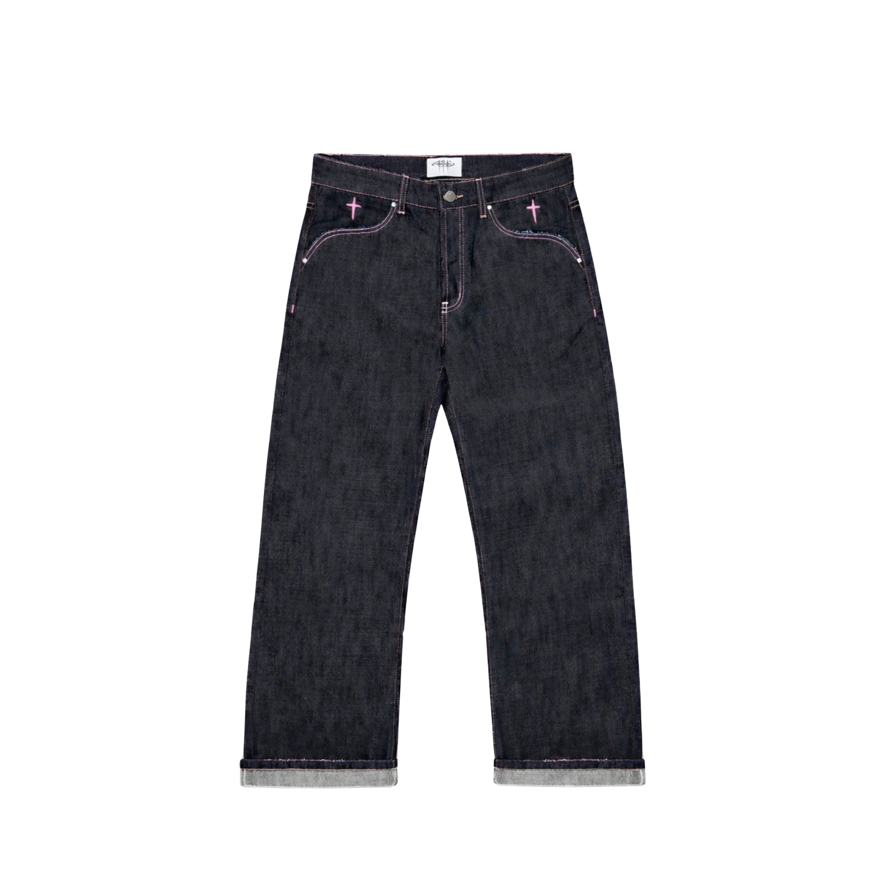 On My Way Raw Denim Cimosato Pink