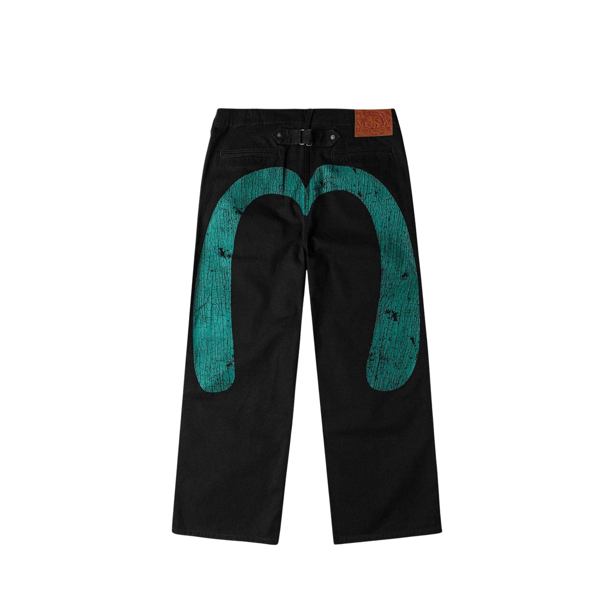 Evisu Chino Daikoku Work Pants Black