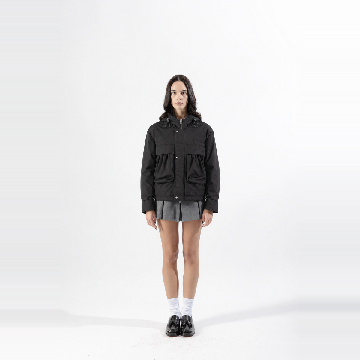Mood-One Nylon Jacket Black