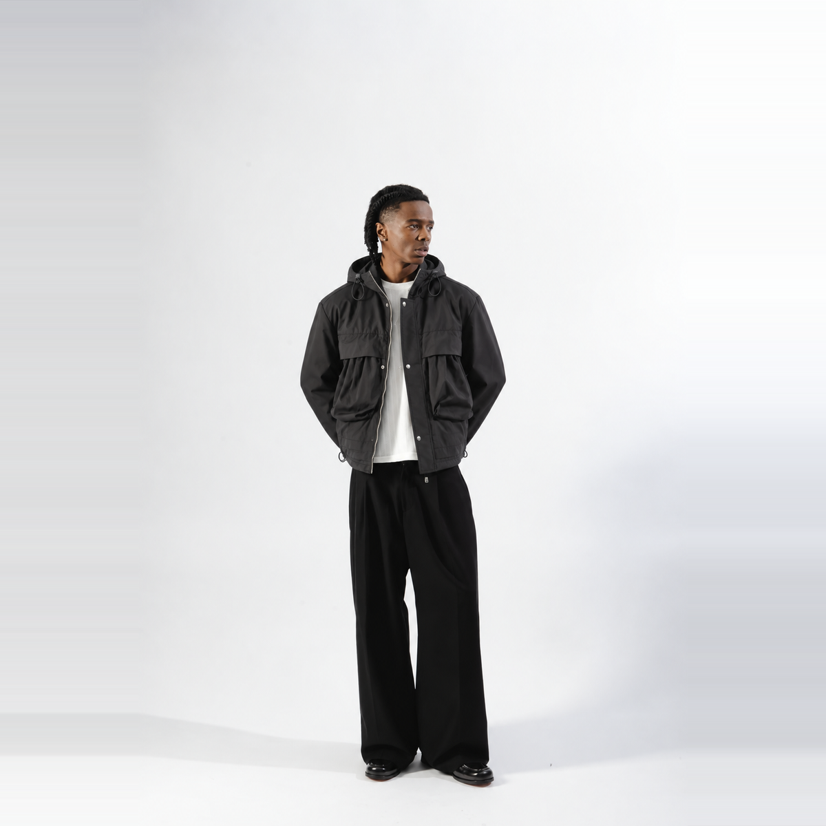 Mood-One Nylon Jacket Black