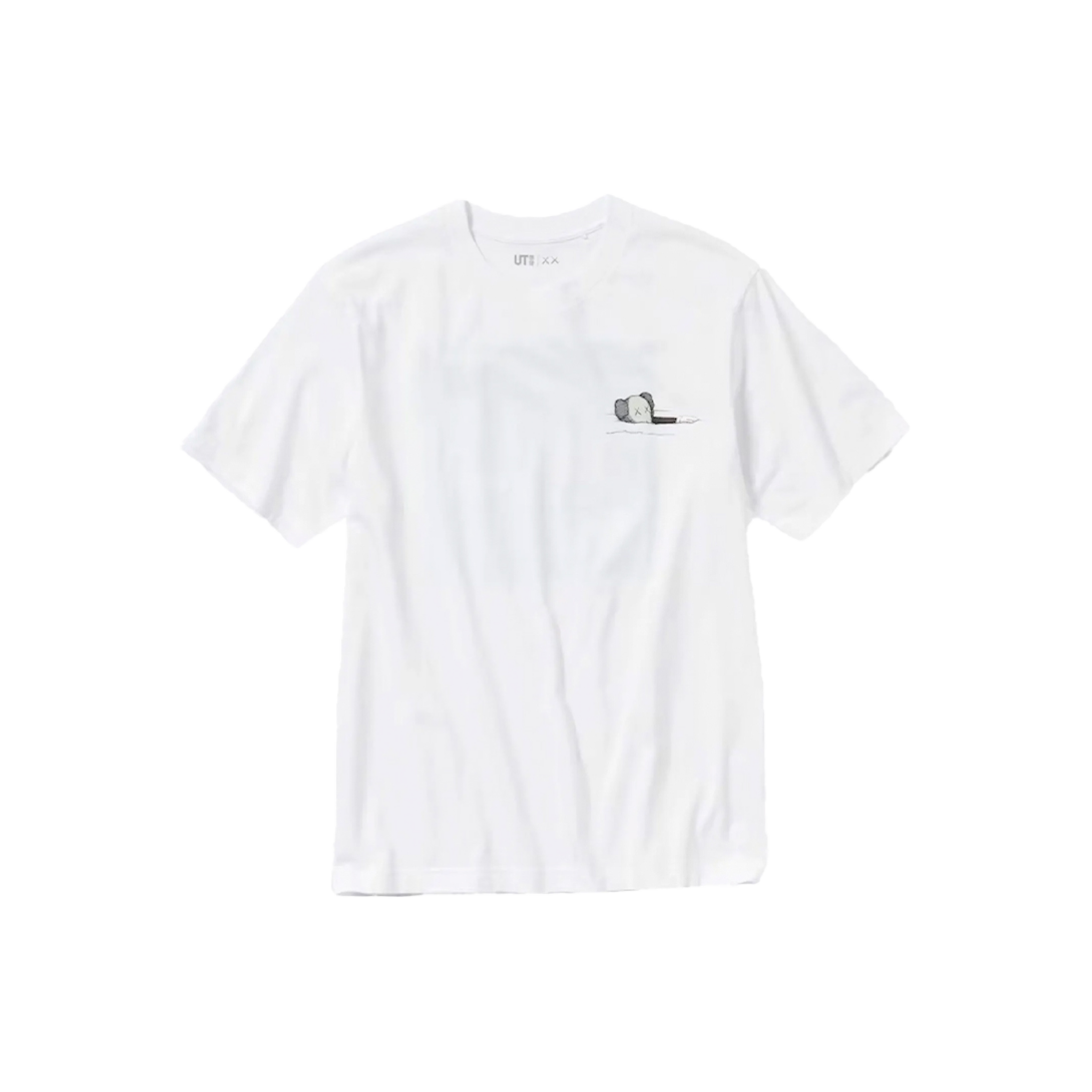 KAWS x Uniqlo UT Artbook Cover Tee White