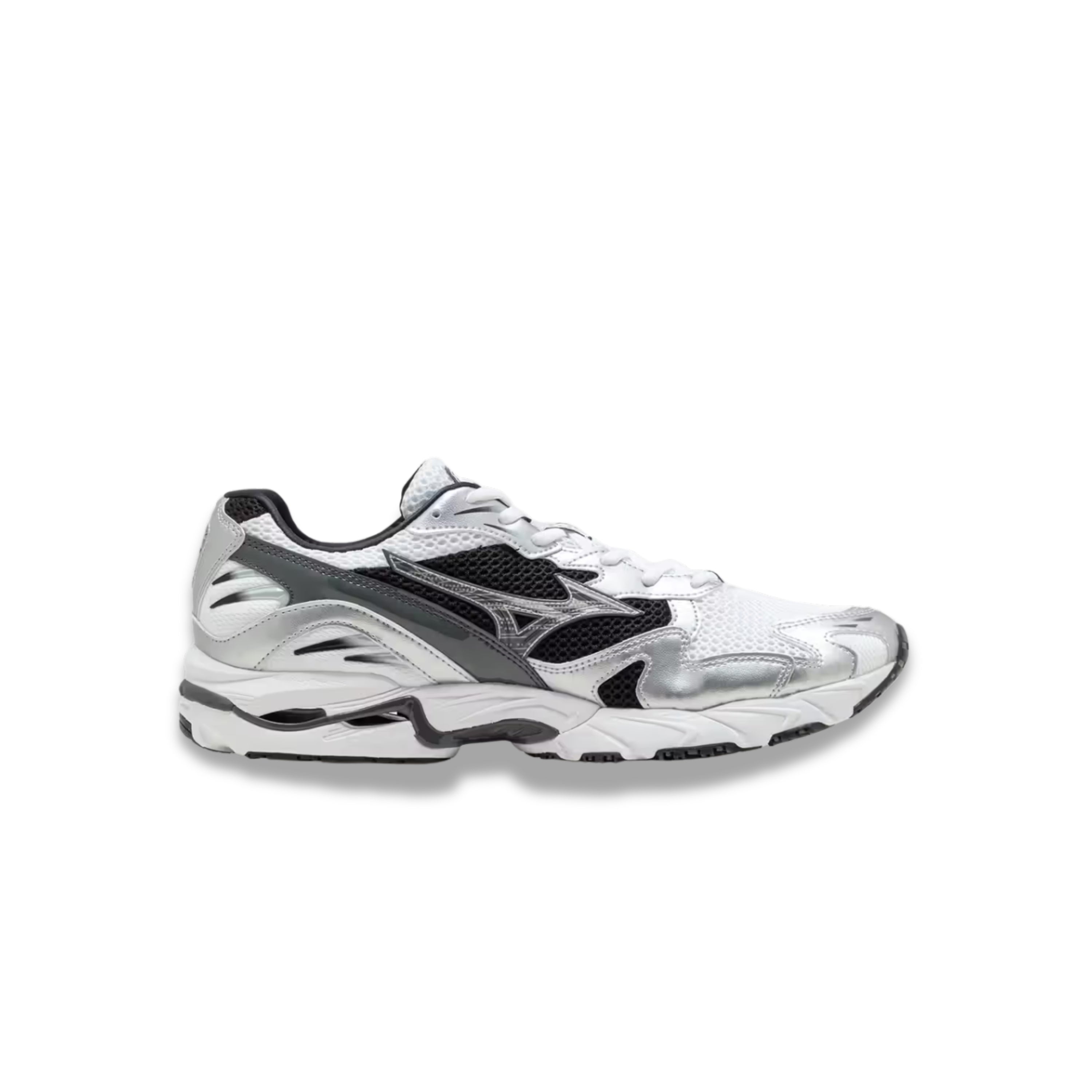 Mizuno Wave Rider 10 Silver White