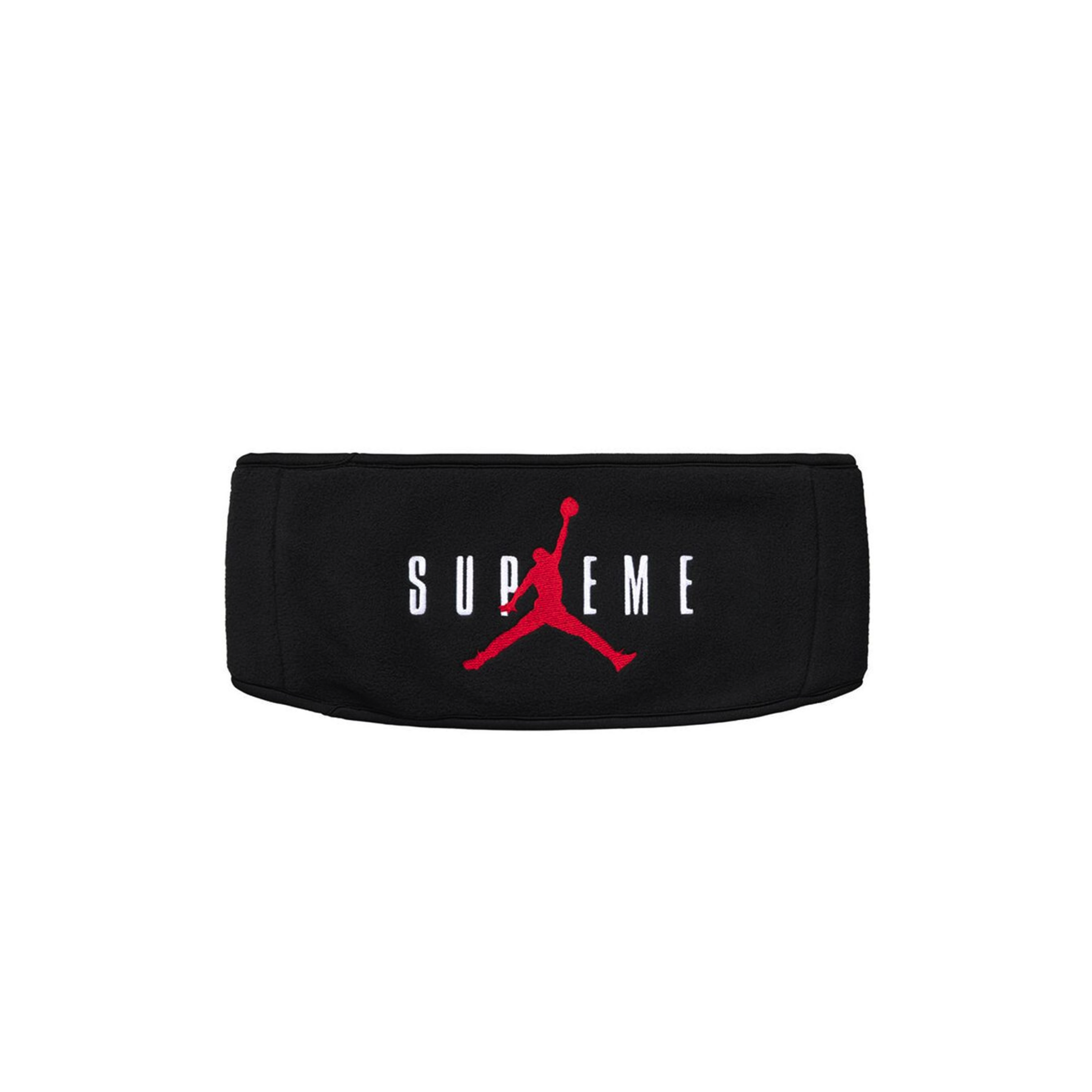 Supreme x Jordan Headband Black