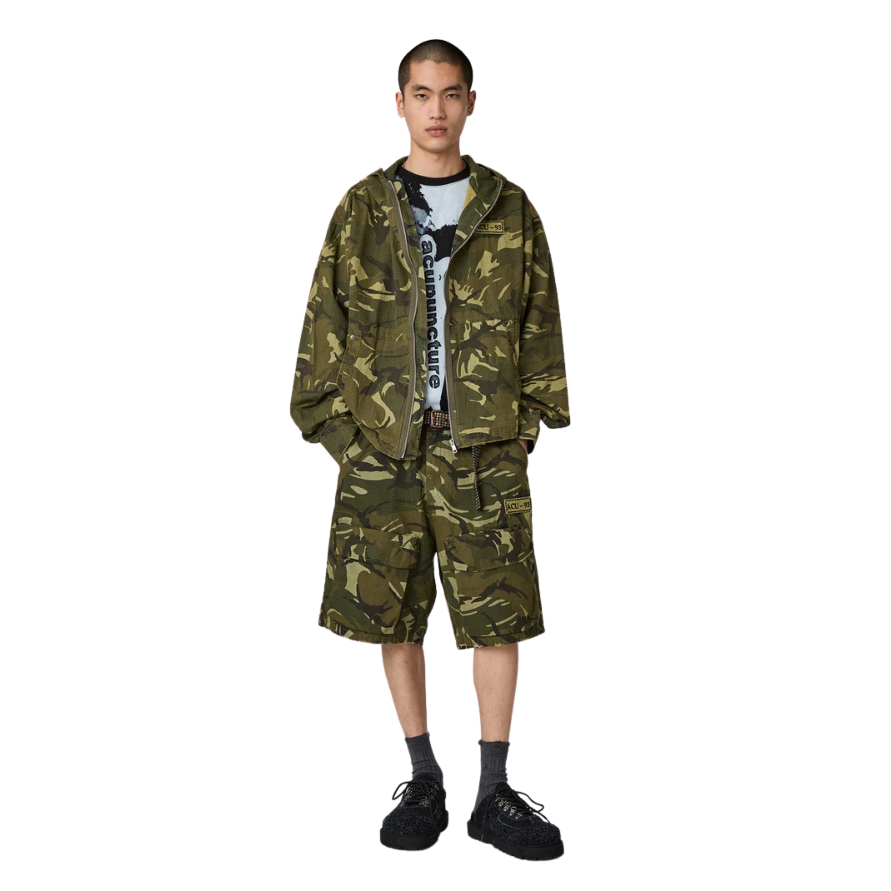 Acupuncture Metal Jacket Camouflage