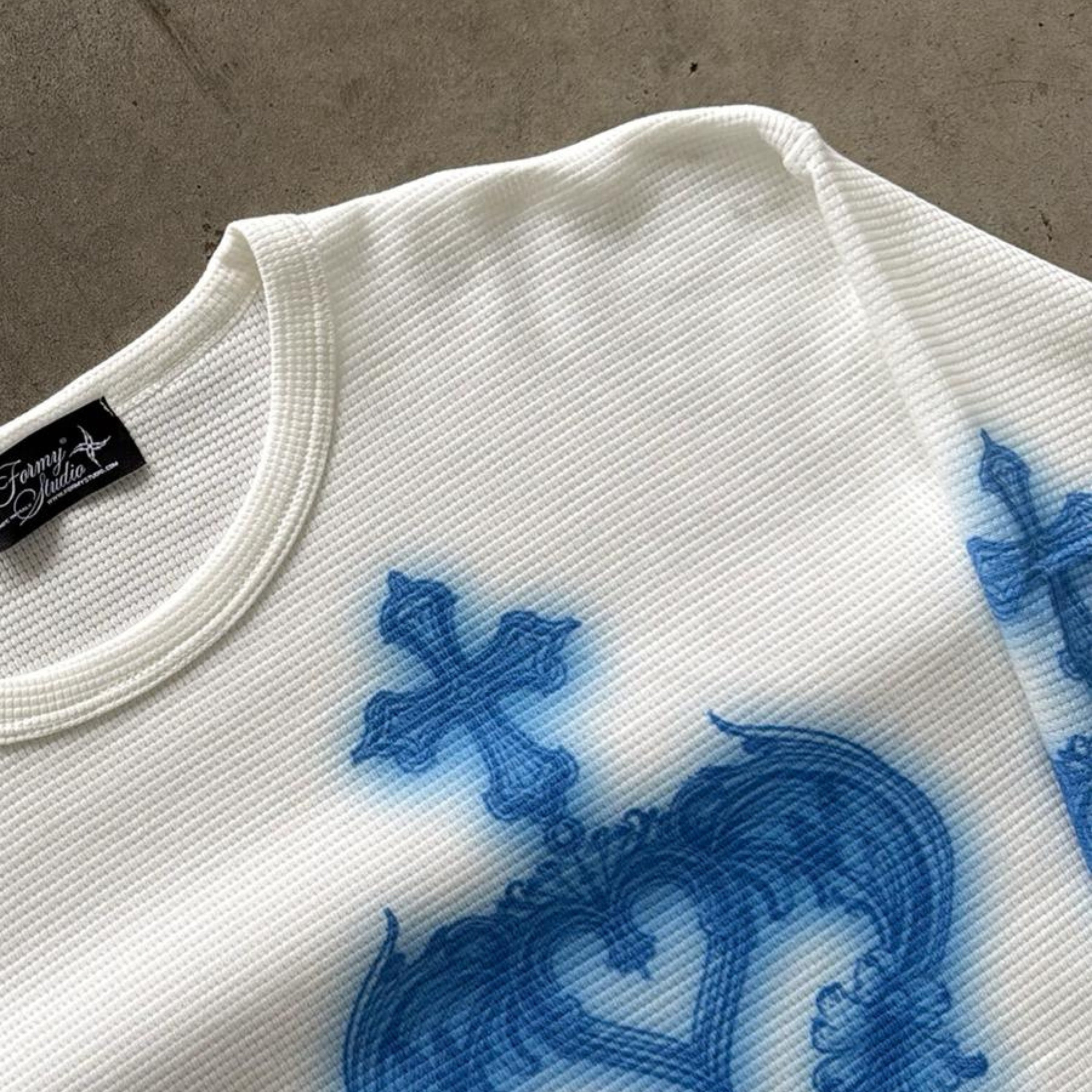 Formy Studio Gloria Longsleeve Waffle White