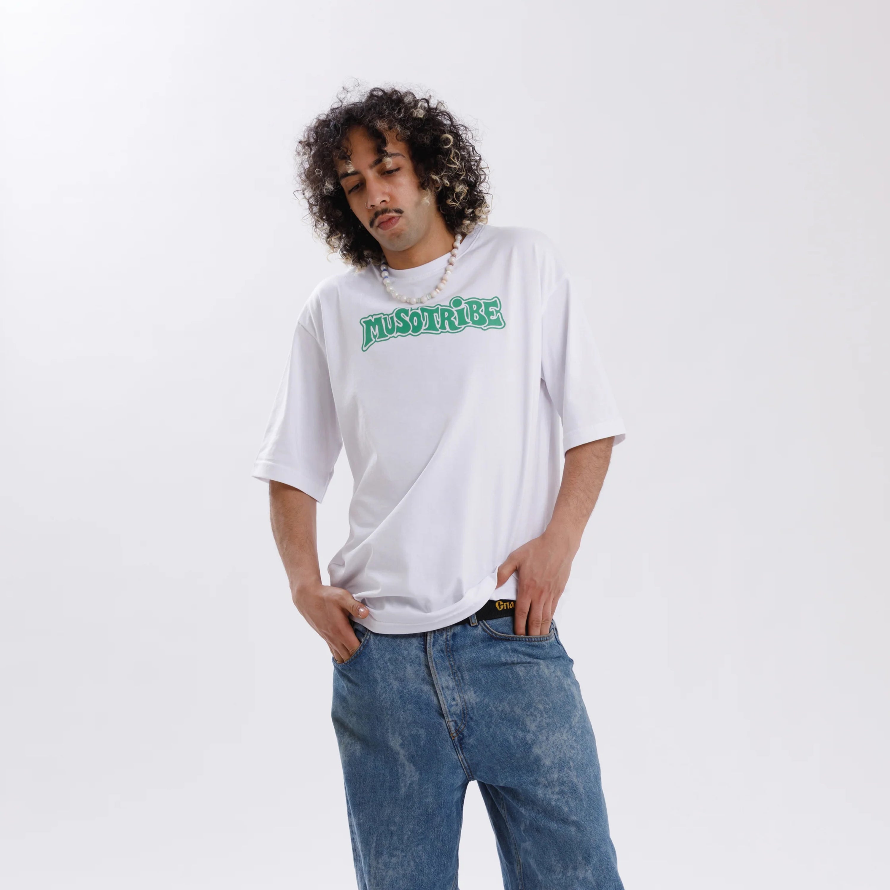 Muso Tribe Tee White