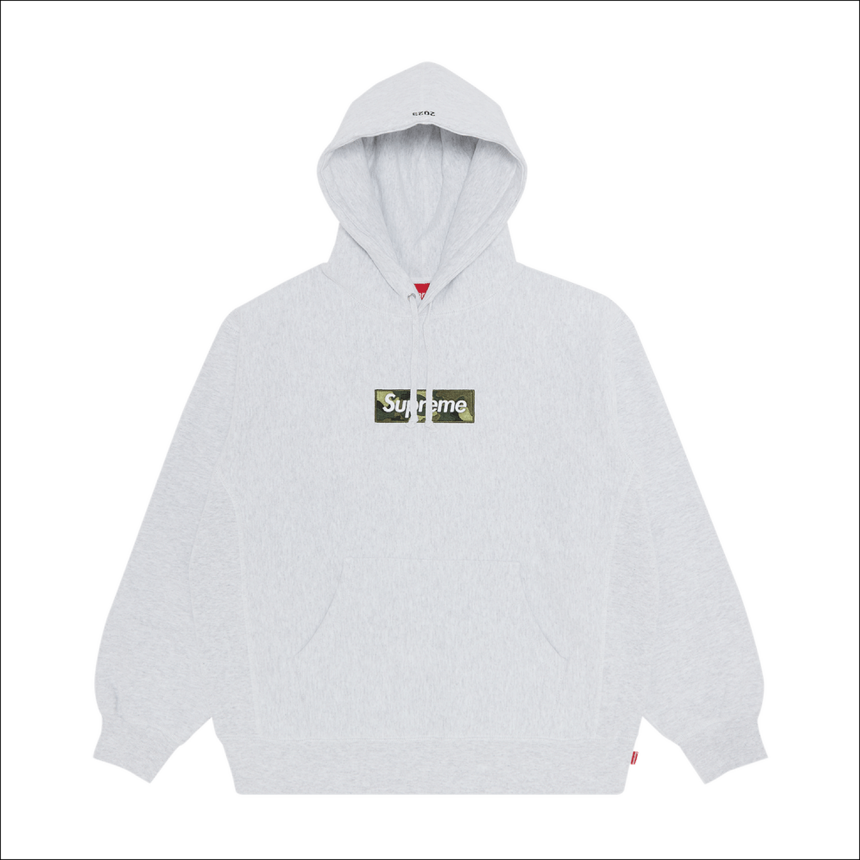 Supreme Box Logo Hooded Grey FW23