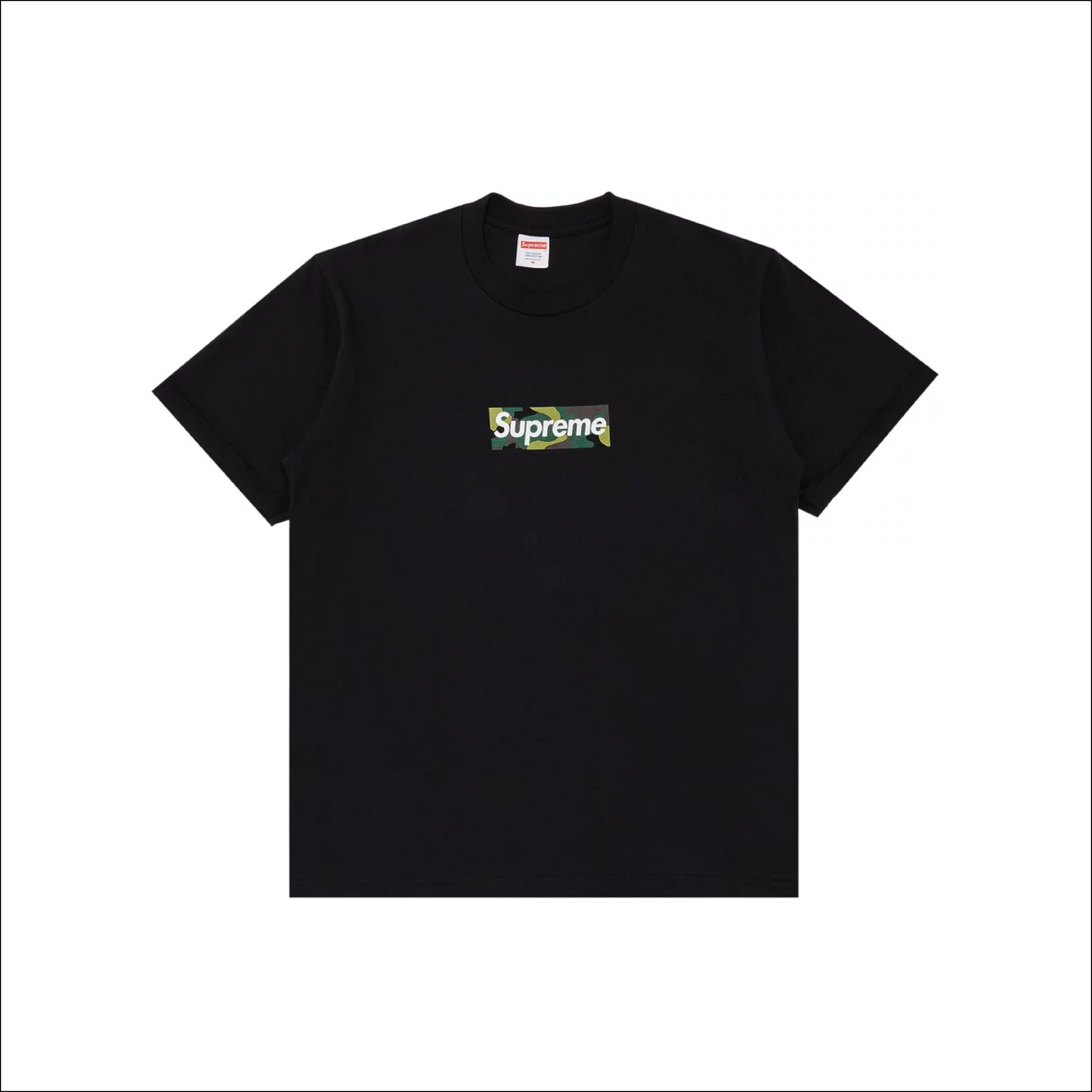 Supreme Box Logo Tee Camo Black FW23