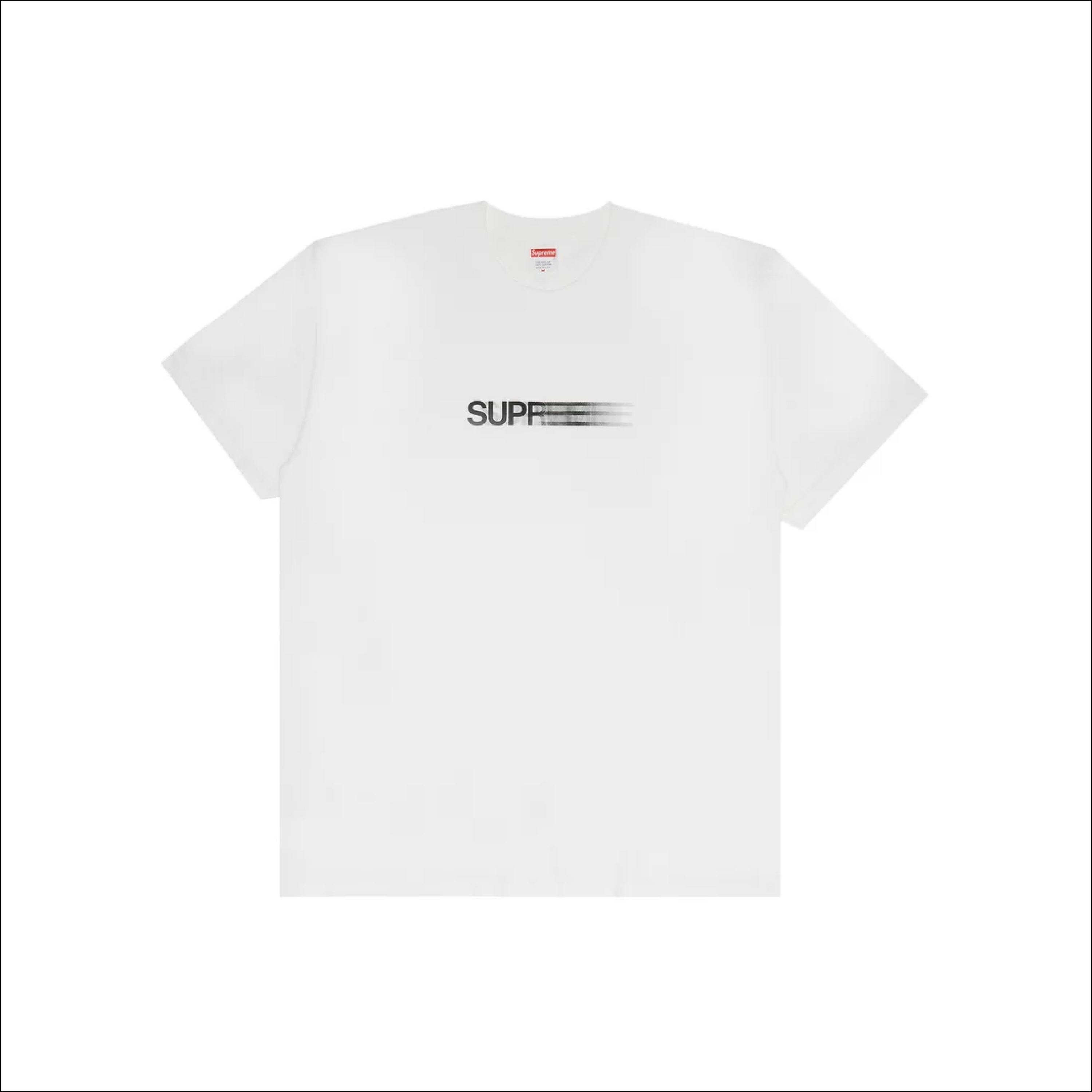 Supreme Motion Logo Tee White SS23