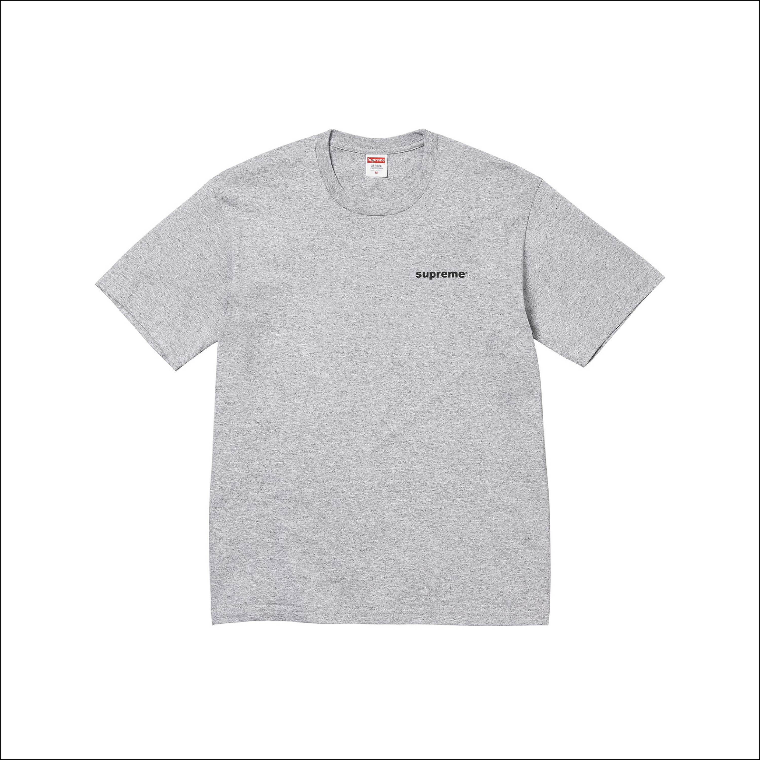 Supreme Fuck Money Tee Grey