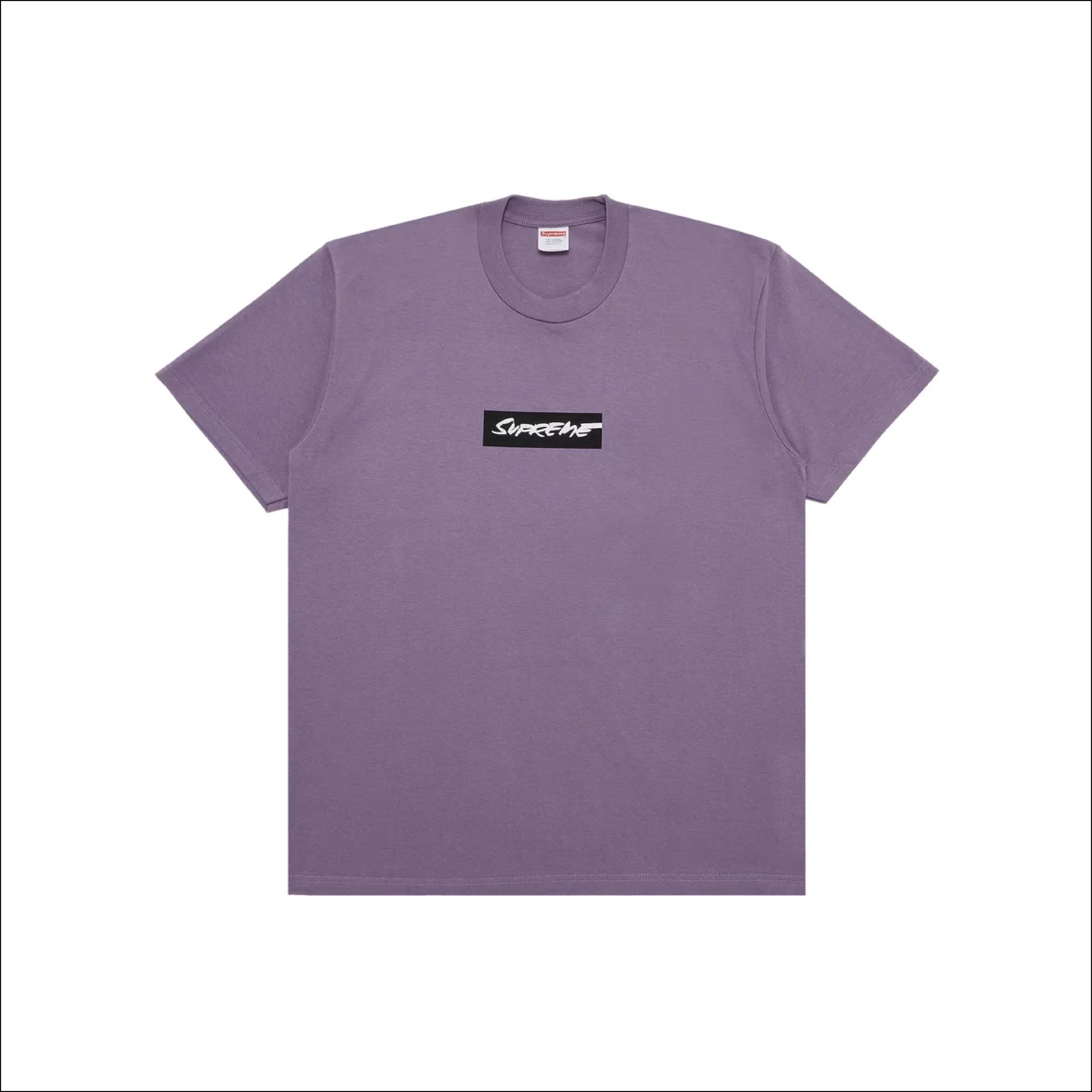 Supreme Futura Box Logo Tee Dusty Purple