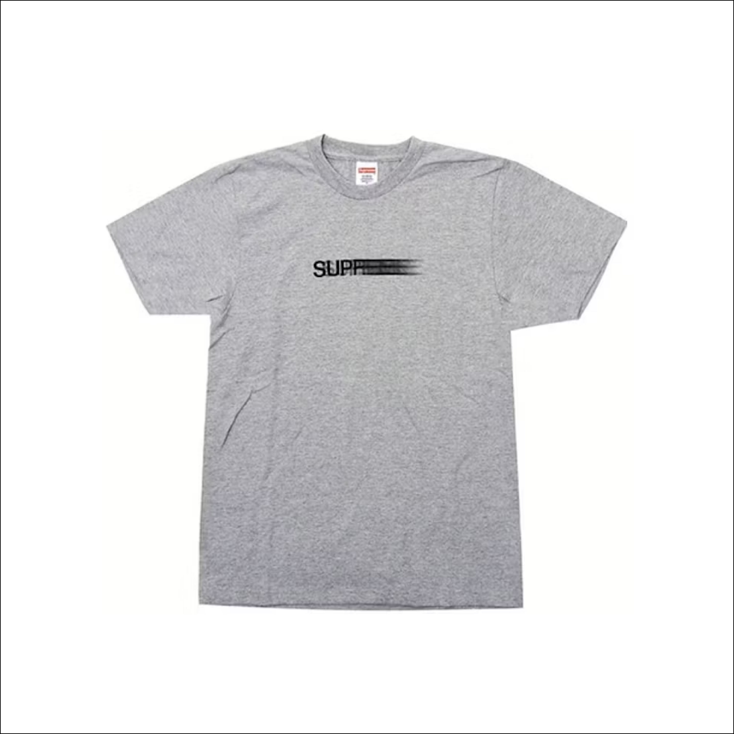 Supreme Motion Logo Tee Grey SS23