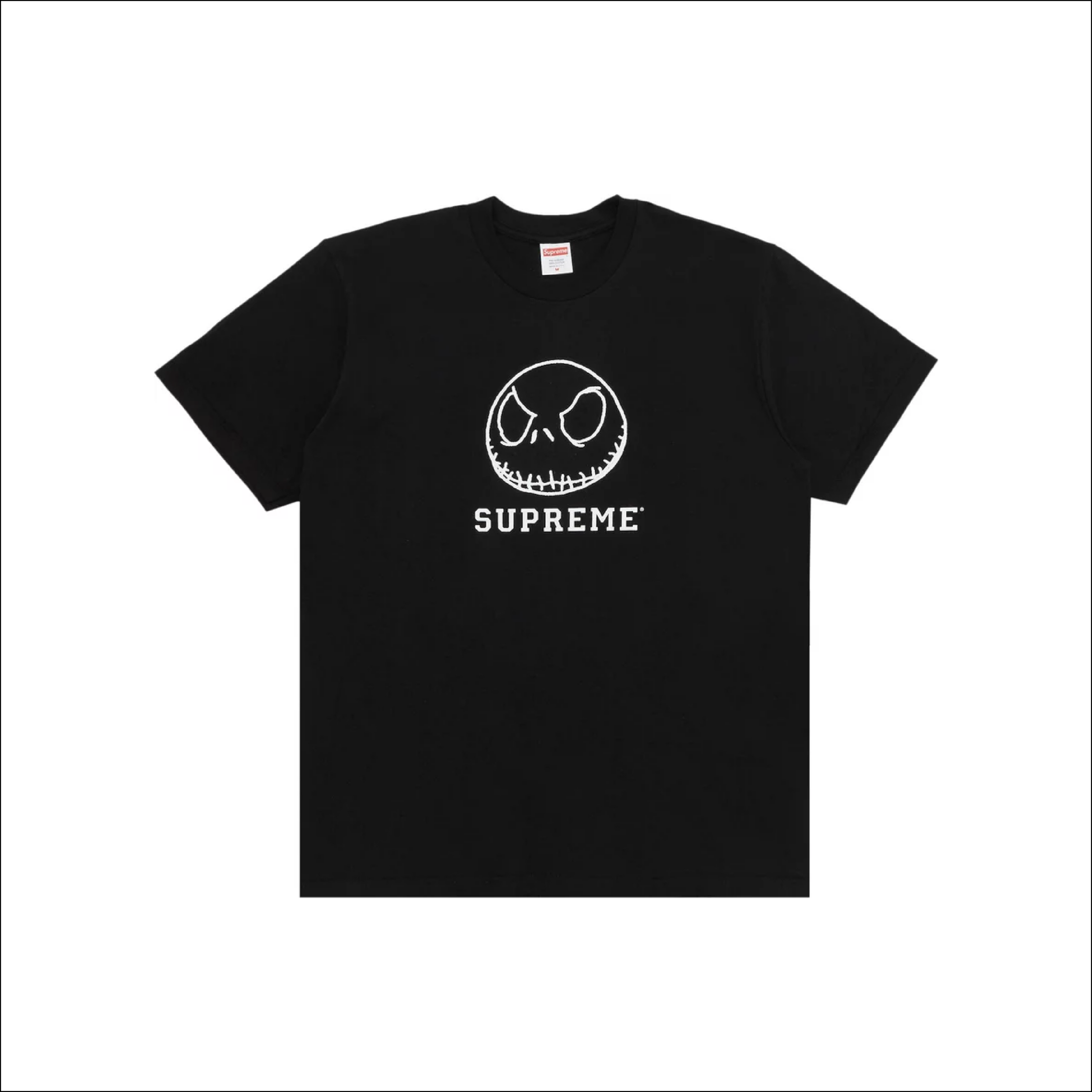 Supreme Skeleton Tee Black